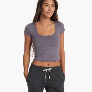 Short Sleeve Halo Crop | Sawyer Heather