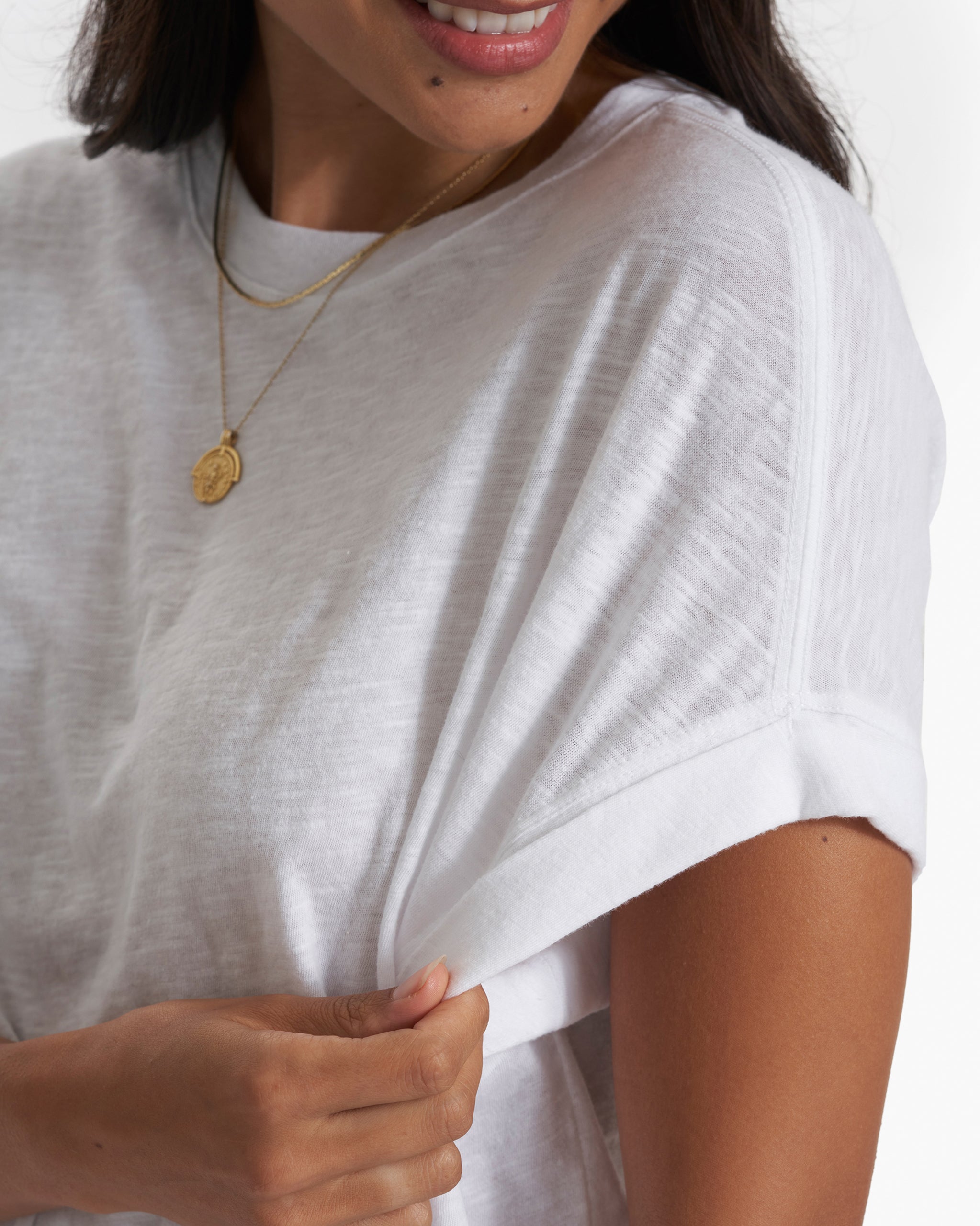 Sunset Easy Tee | White - Image 3