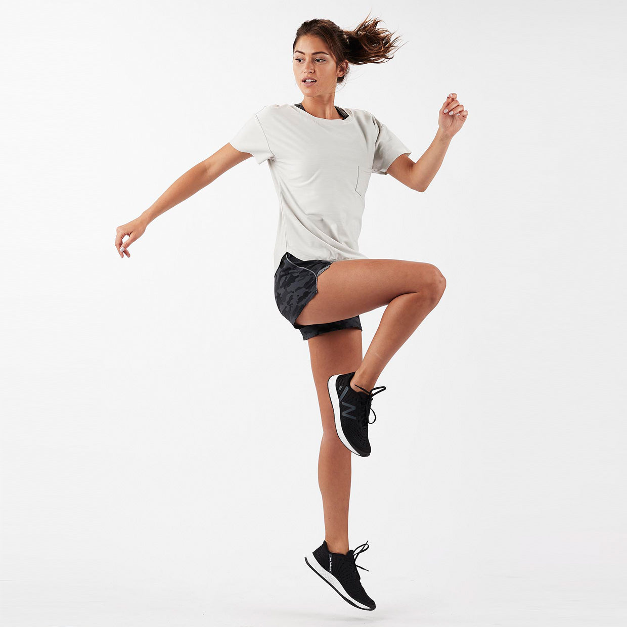 Lux Performance Tee | Dove Grey - Image 5