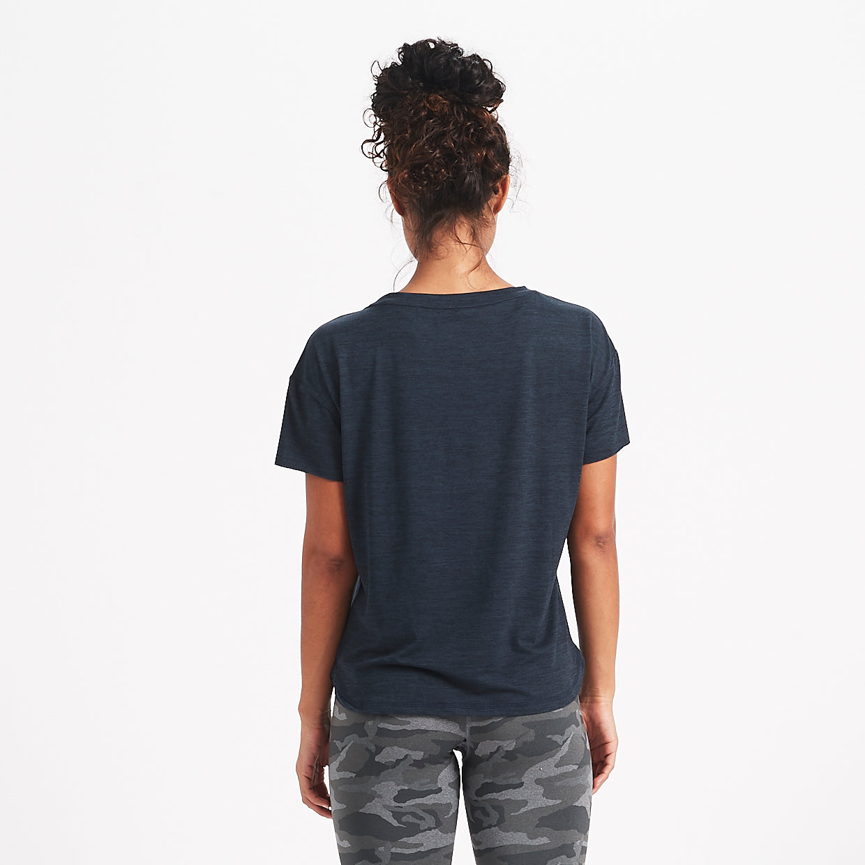 Lux Performance Tee | Ink Heather - Image 3