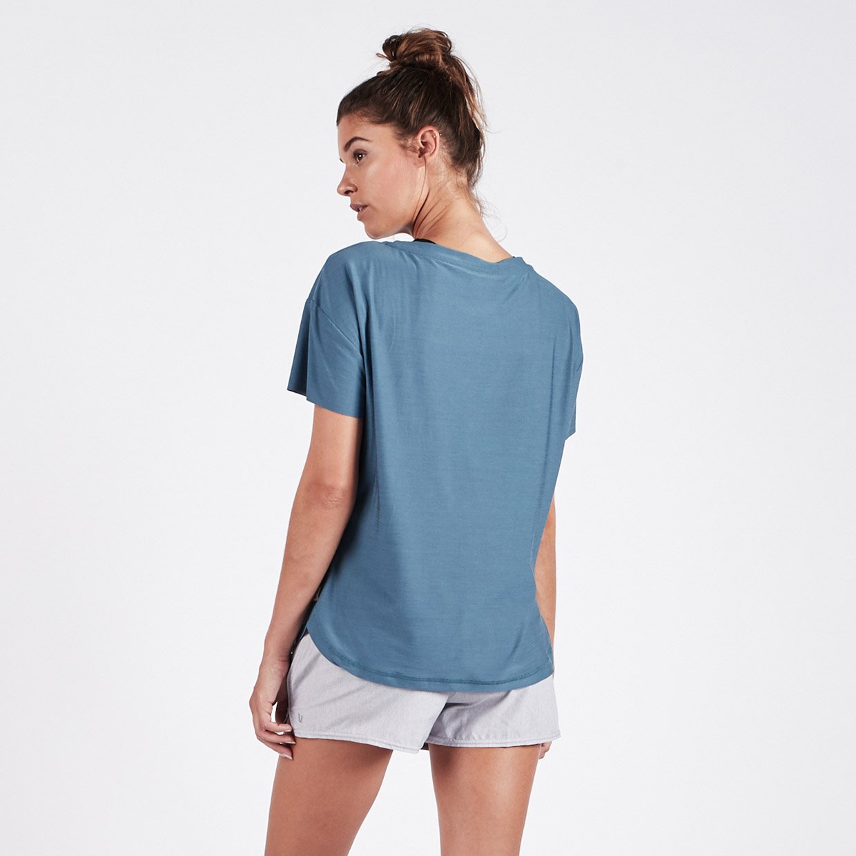 Lux Performance Tee | Tide Heather - Image 2