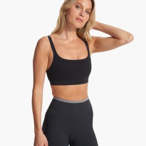 Helix Seamless Bra | Black