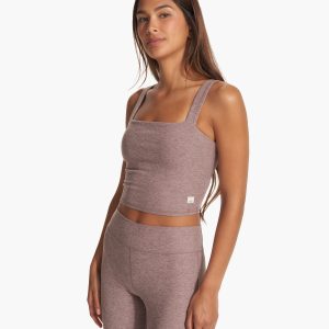 Elevation Square Neck Tank | Hazel Heather