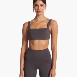 Evolve Square Neck Bra | Plum