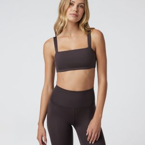 Evolve Square Neck Bra | Sangria