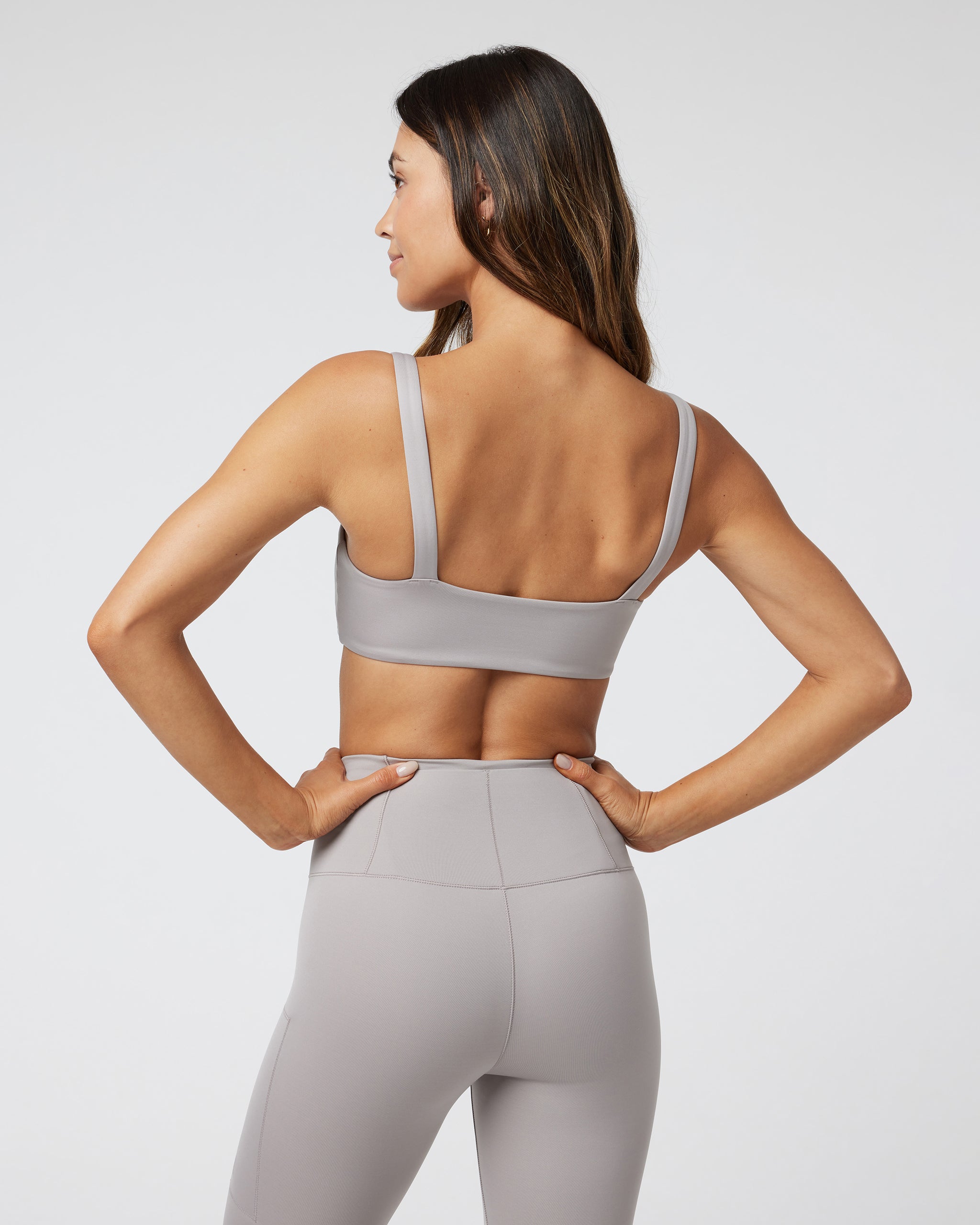 Evolve Square Neck Bra | Soft Pewter - Image 2