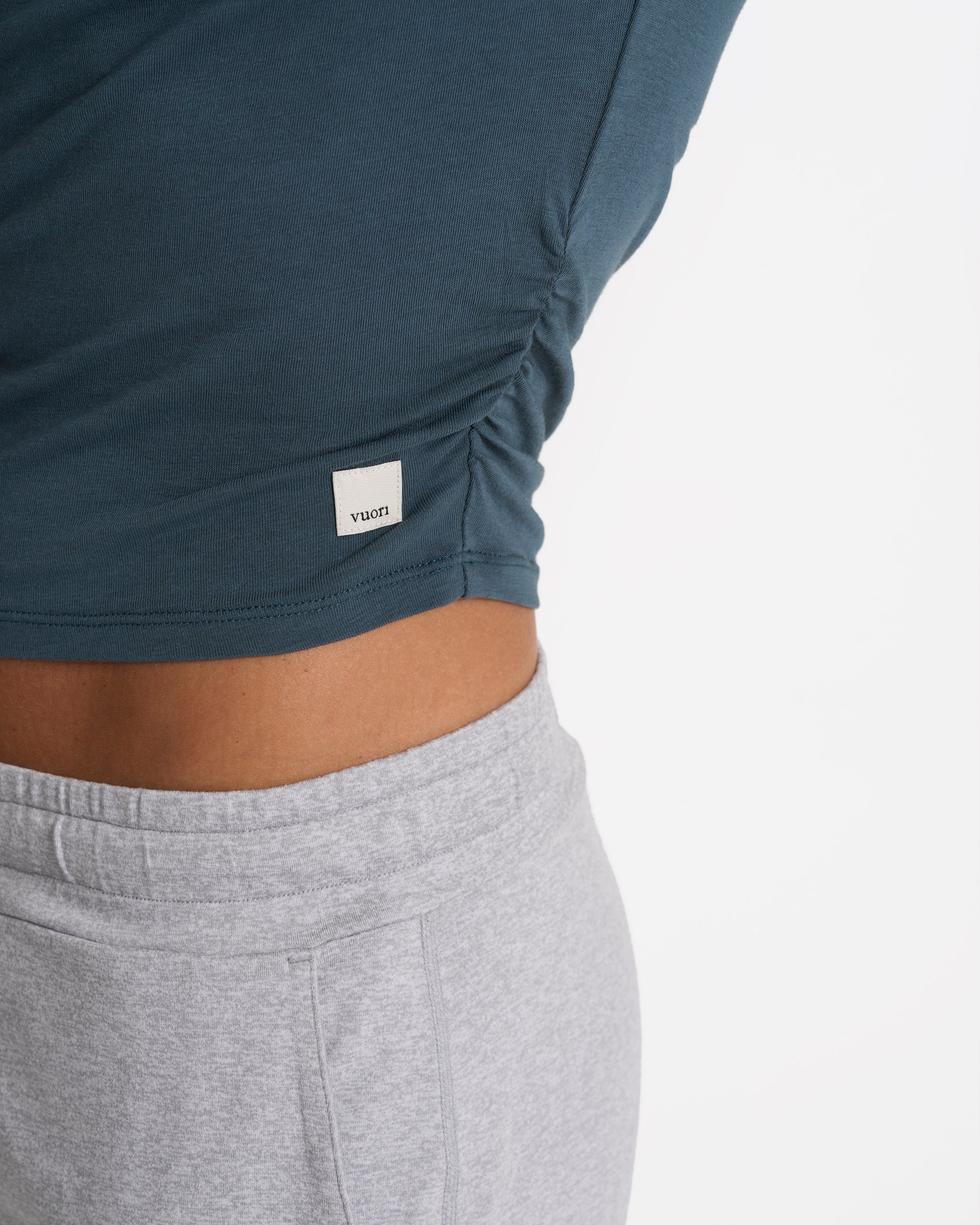 Long-Sleeve Coast Crop | Stone - Image 3