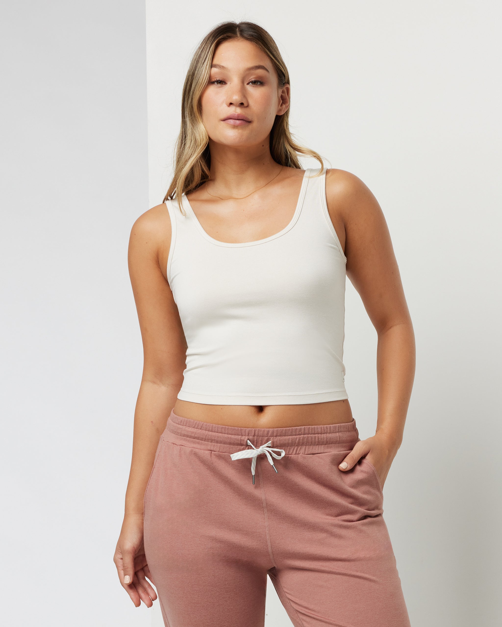 Halo Essential Tank | Milkweed Heather - Image 4