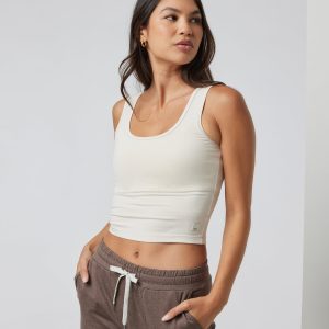 Halo Essential Tank | Milkweed Heather