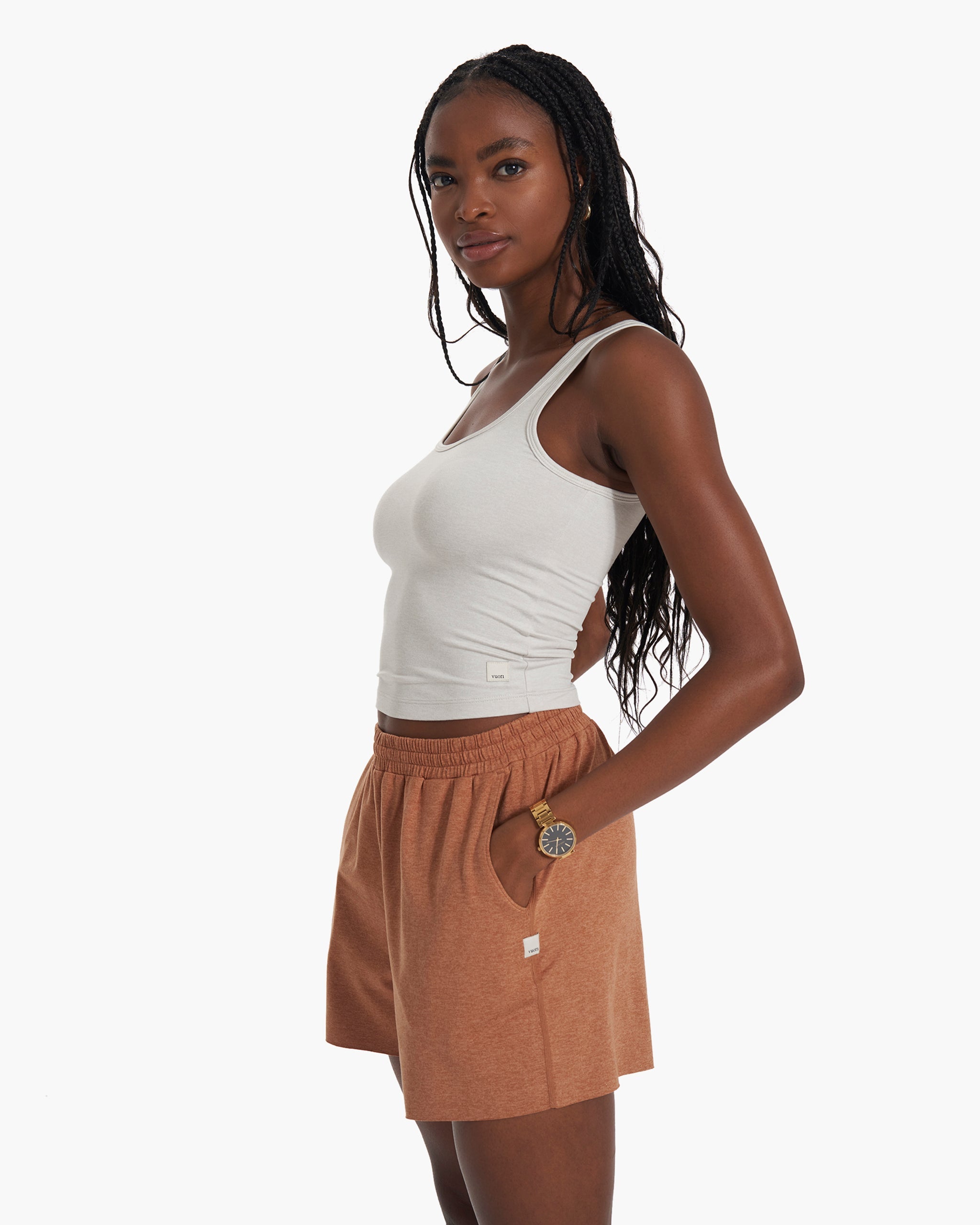 Halo Essential Tank | Salt Heather - Image 2