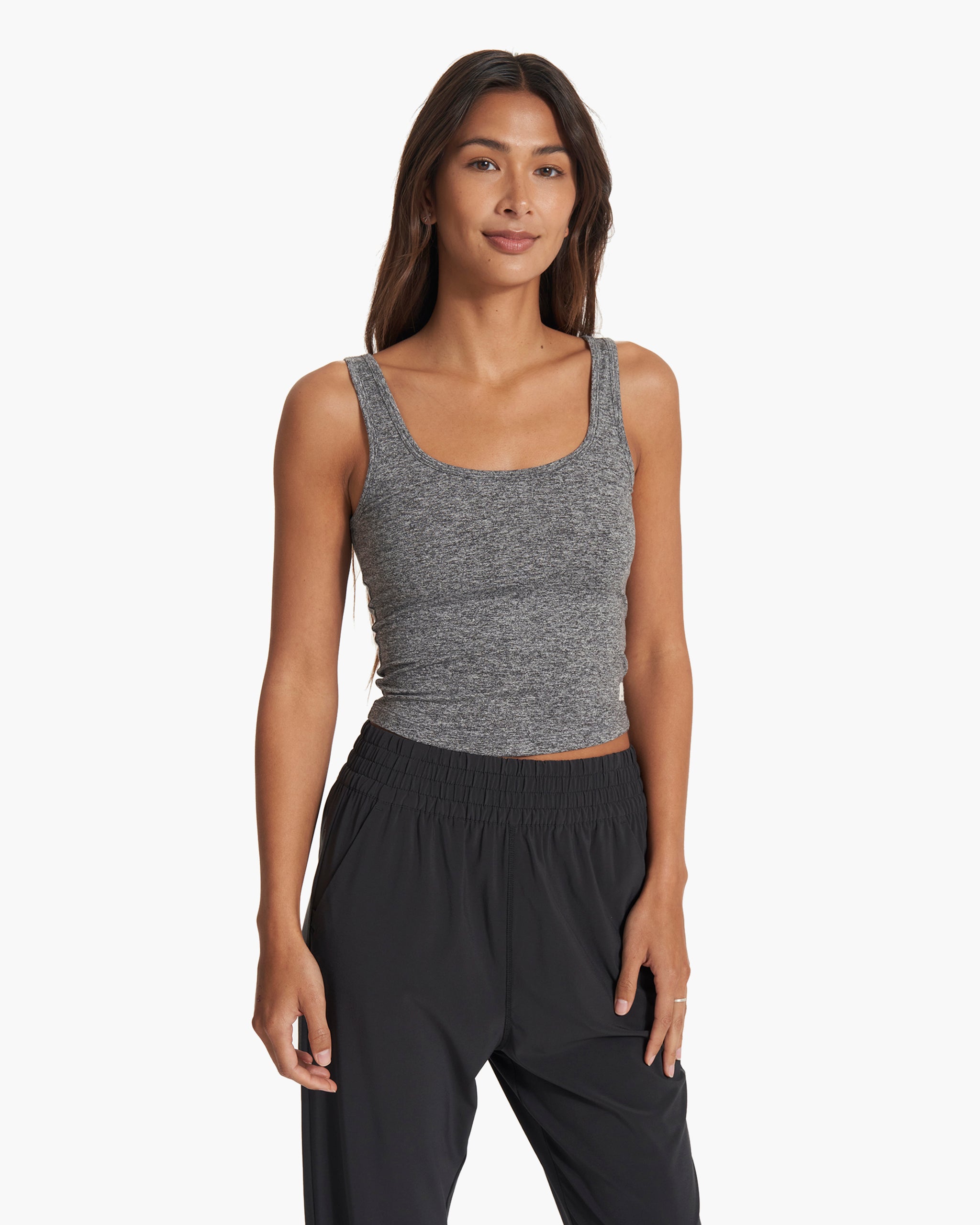 Halo Essential Tank | Heather Grey - Image 2