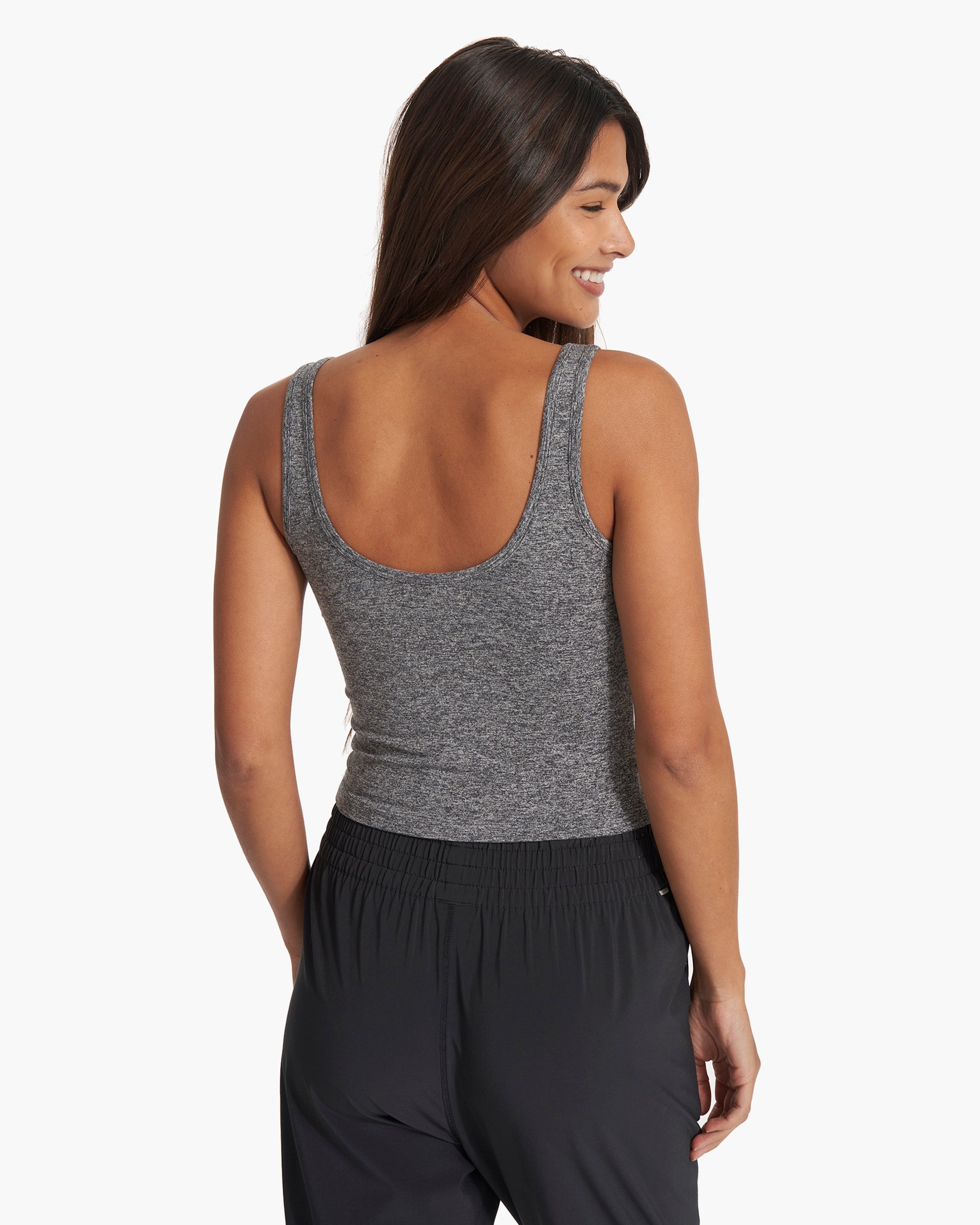 Halo Essential Tank | Heather Grey - Image 3