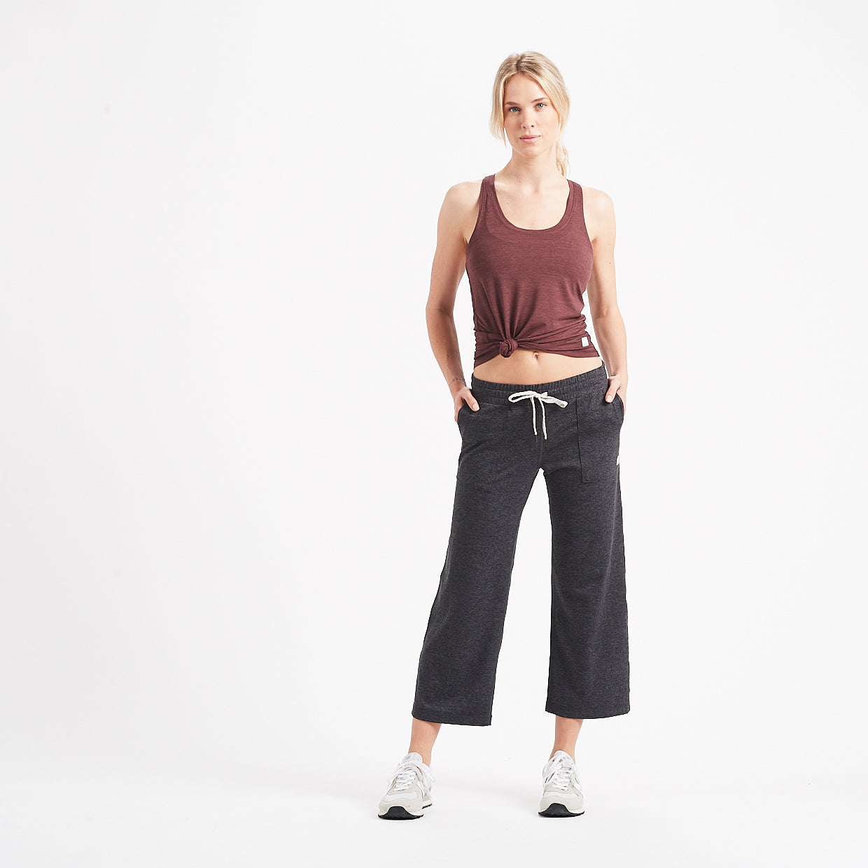 Lux Performance Tank | Fig Heather - Image 4