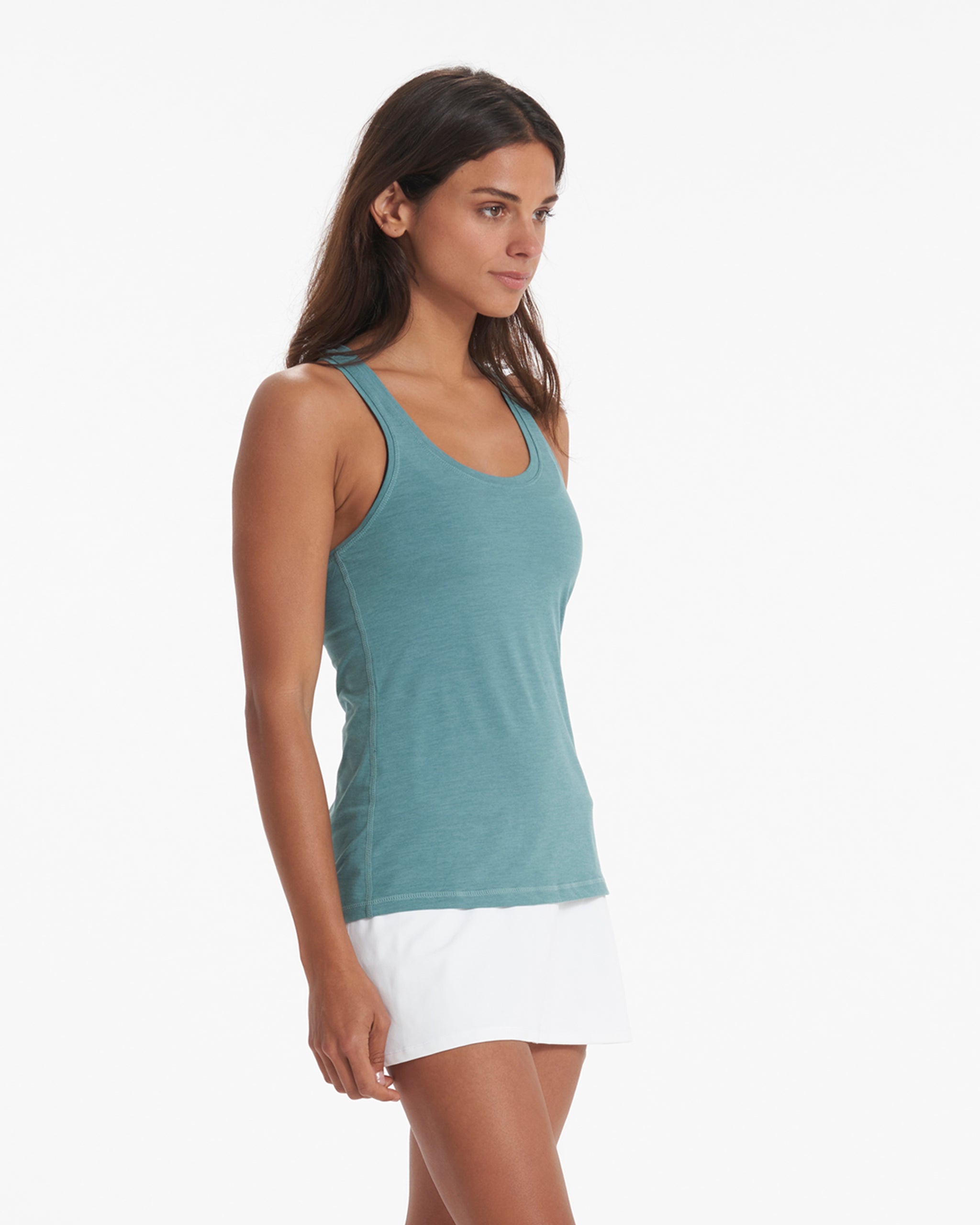 Lux Performance Tank | Luna Heather - Image 2