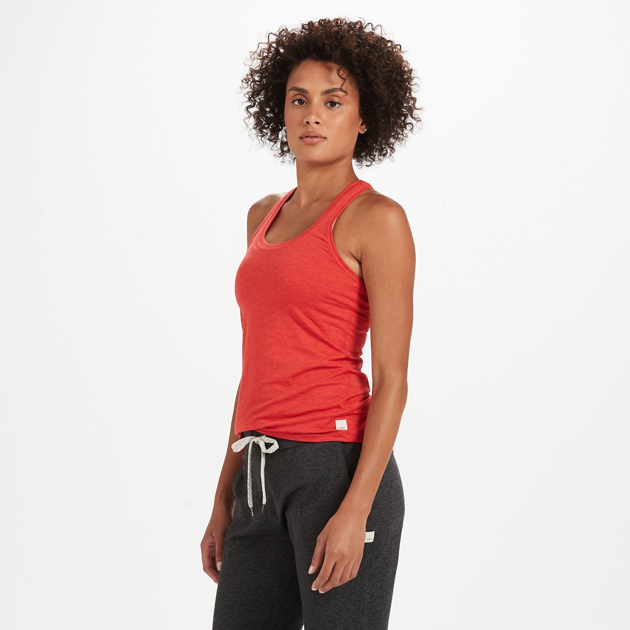 Lux Performance Tank | Melon Heather - Image 2