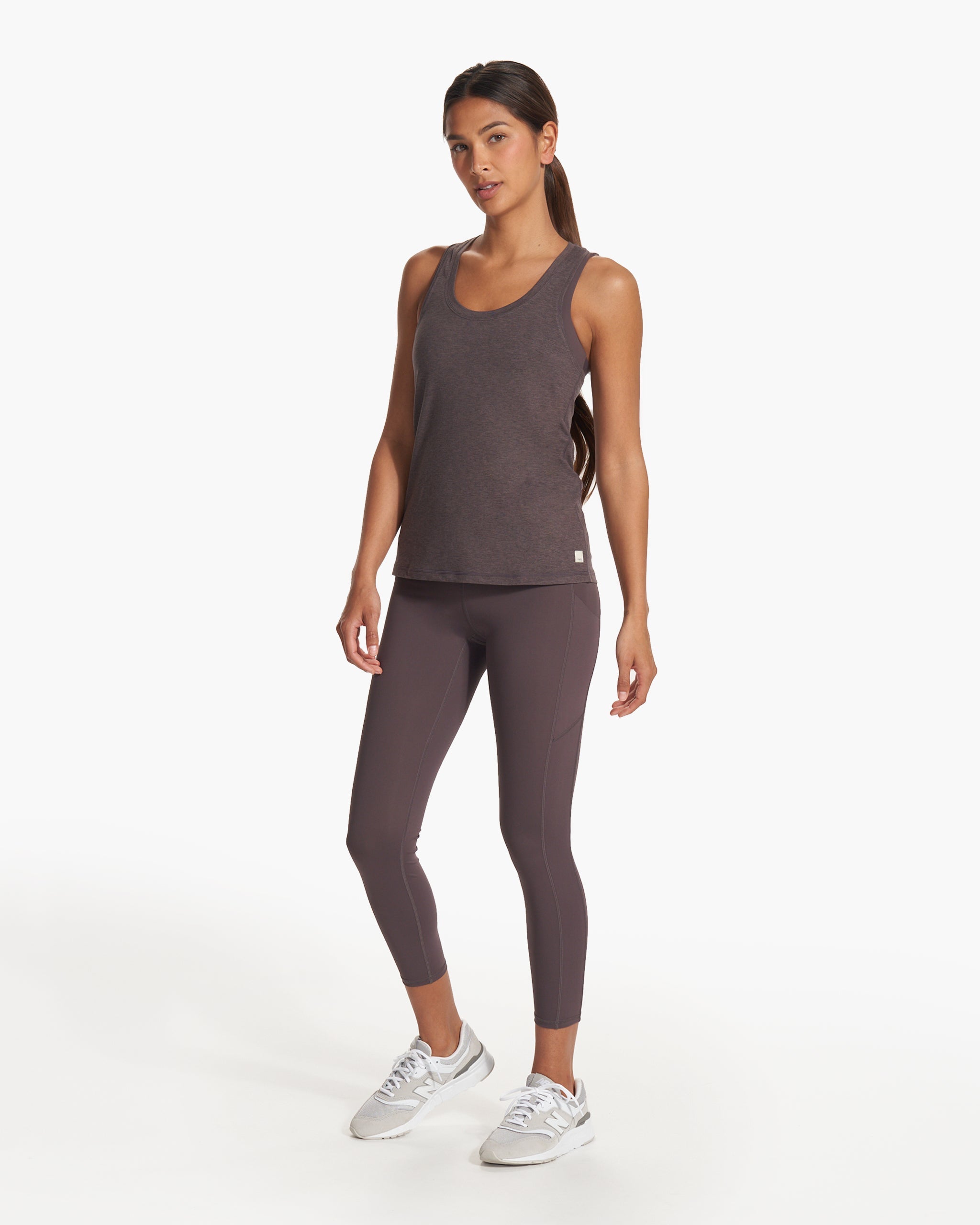 Lux Performance Tank | Plum Heather - Image 3