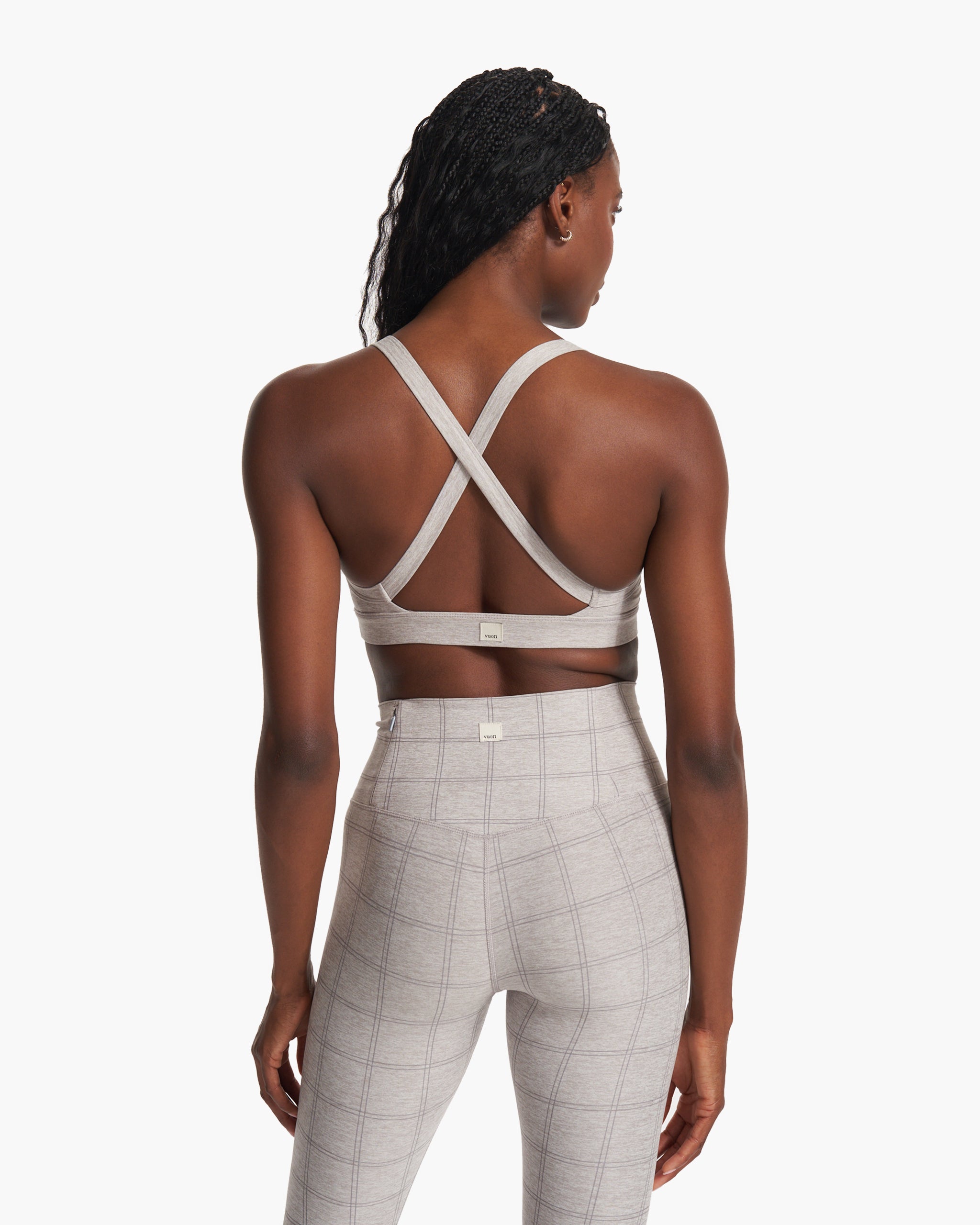 Elevation Ruched Bra | Clay Heather - Image 4