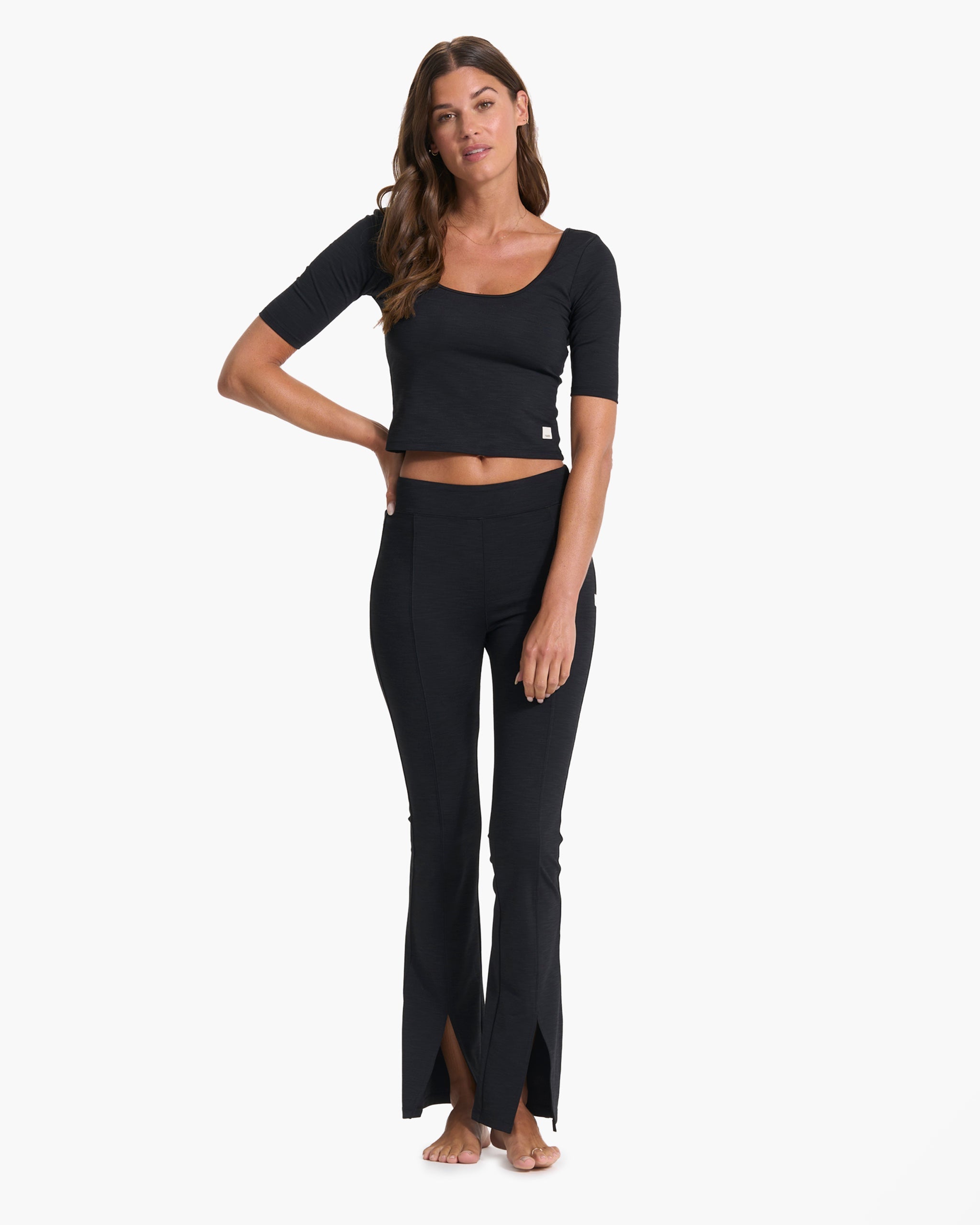 Lux Rib Avant Top | Black - Image 5