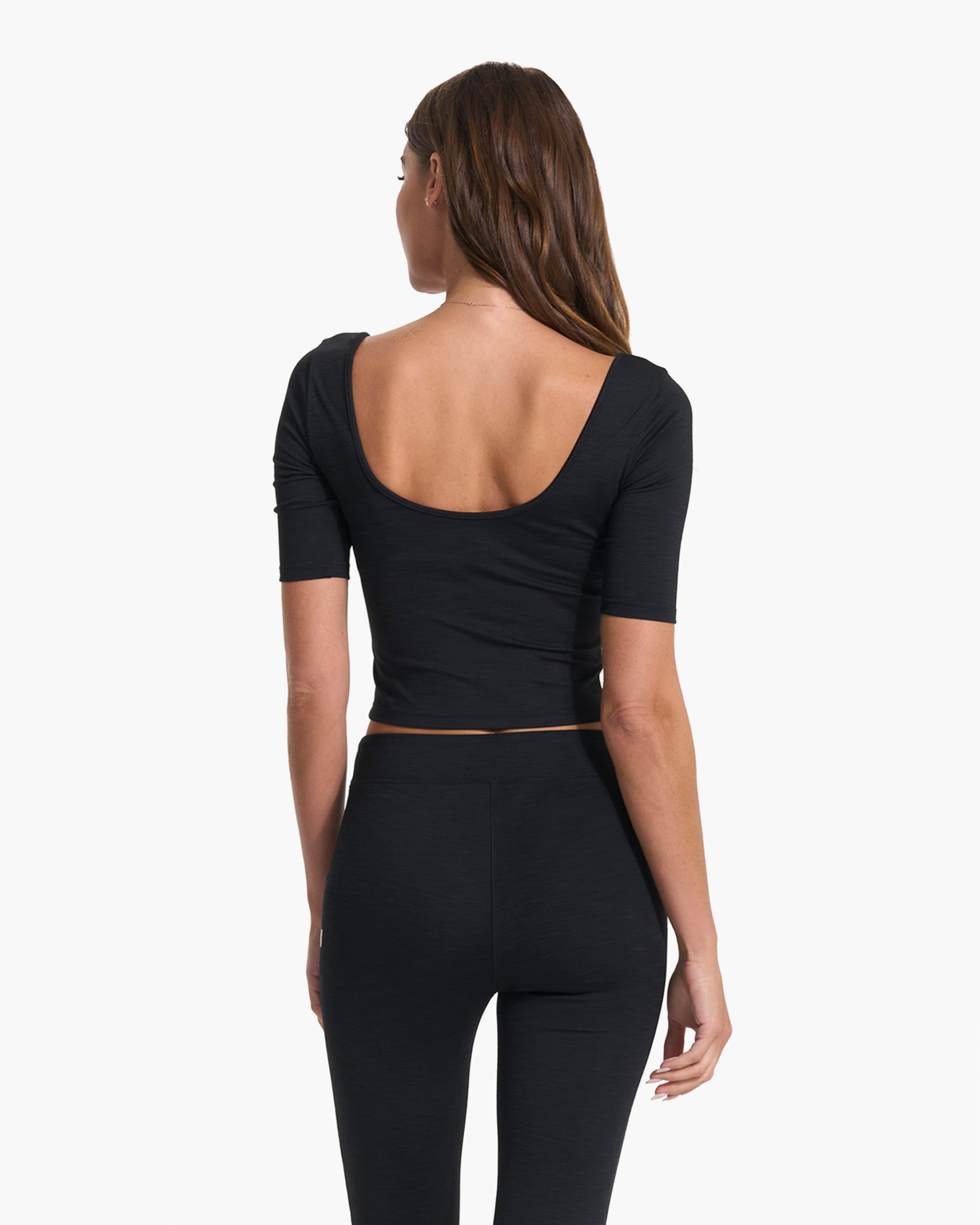 Lux Rib Avant Top | Black - Image 4