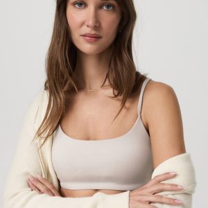 Halo Essential Bra | Ecru Heather
