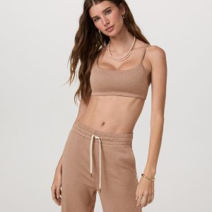 Halo Essential Bra | Nutmeg Heather
