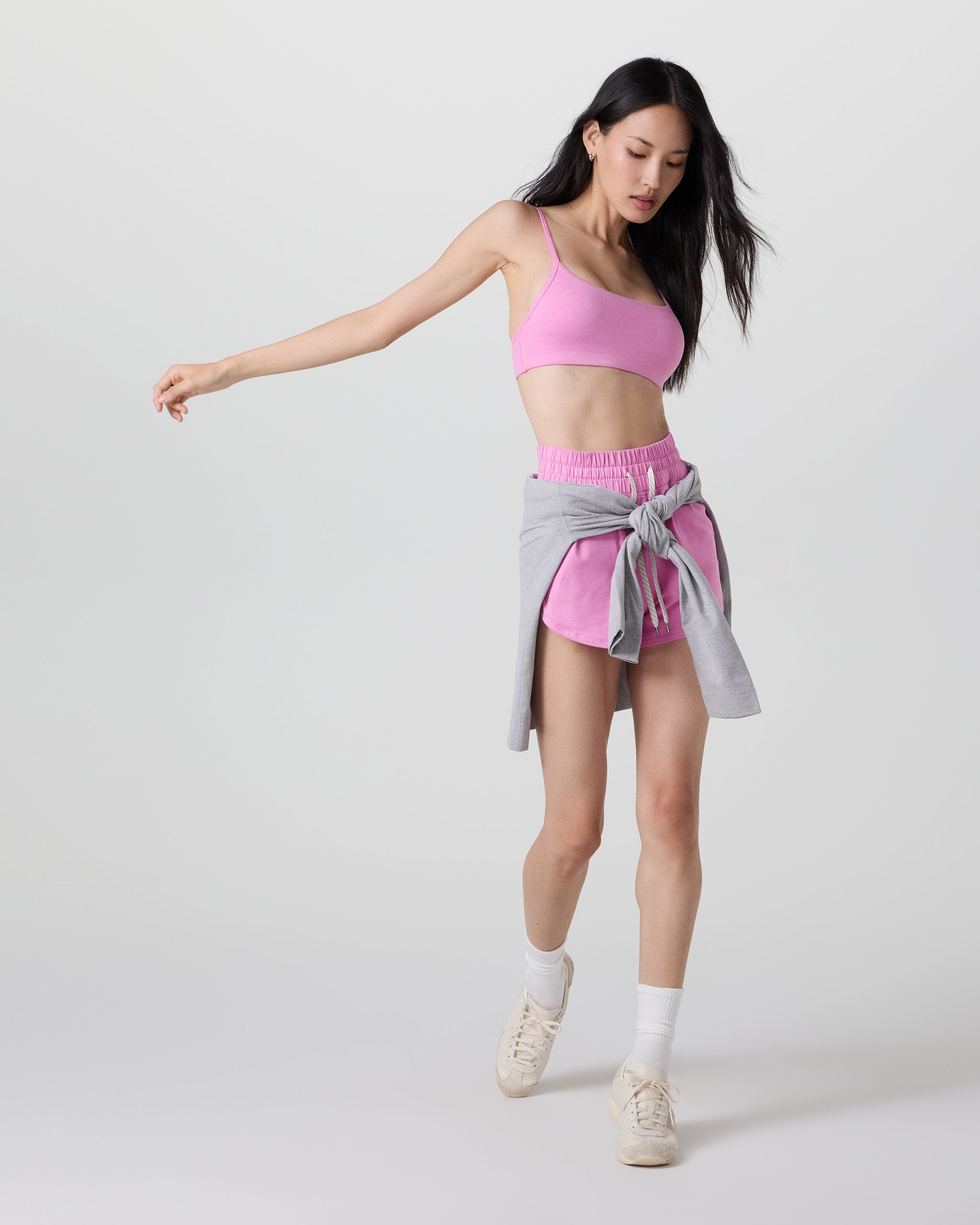 Halo Essential Bra | Azalea Pink Heather - Image 3