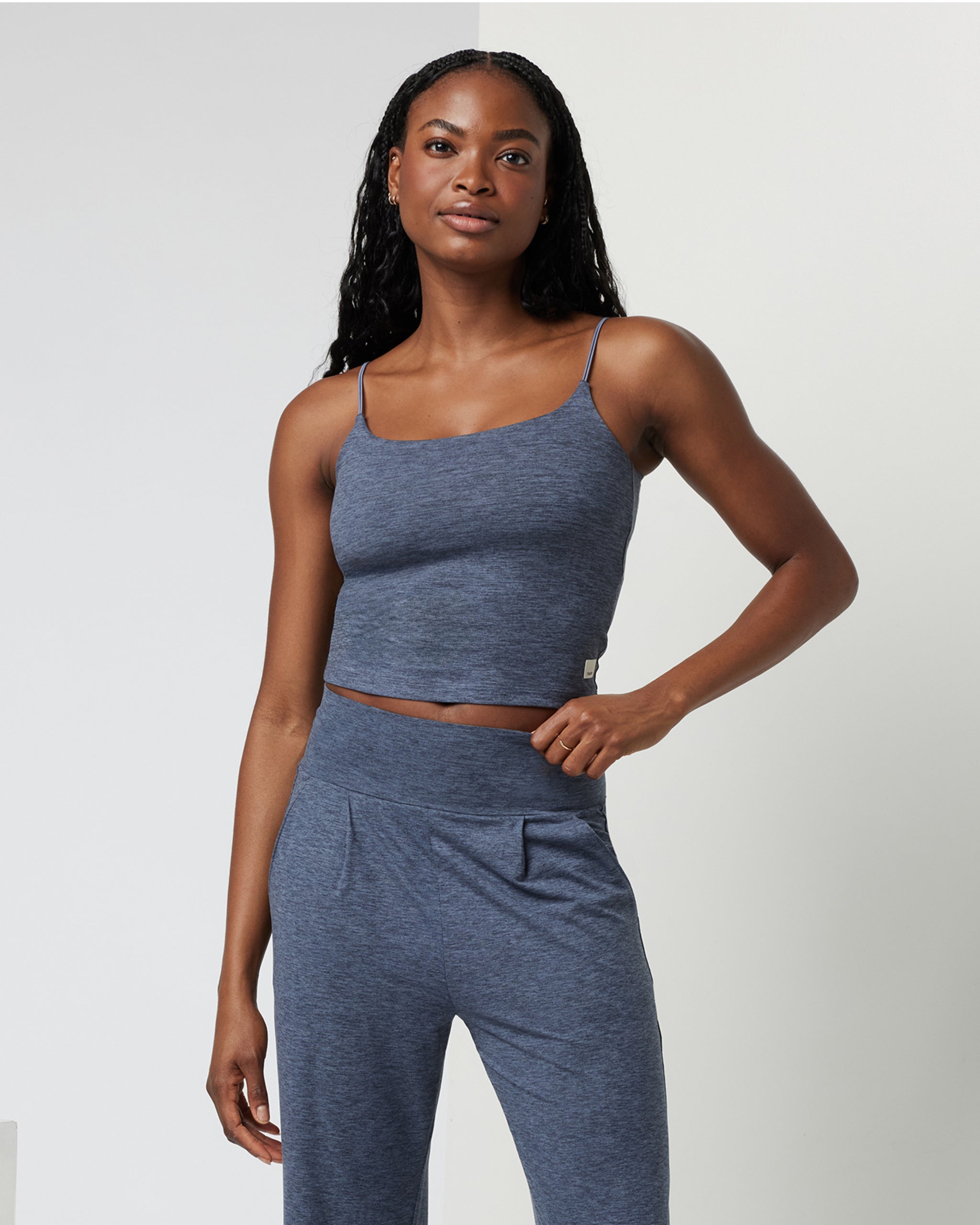 Lux Cami | Azure Heather