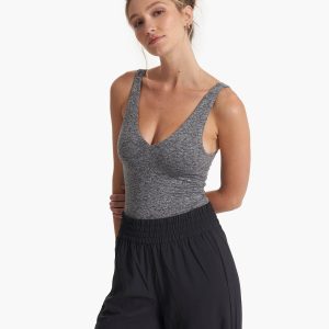 Halo Bodysuit | Heather Grey