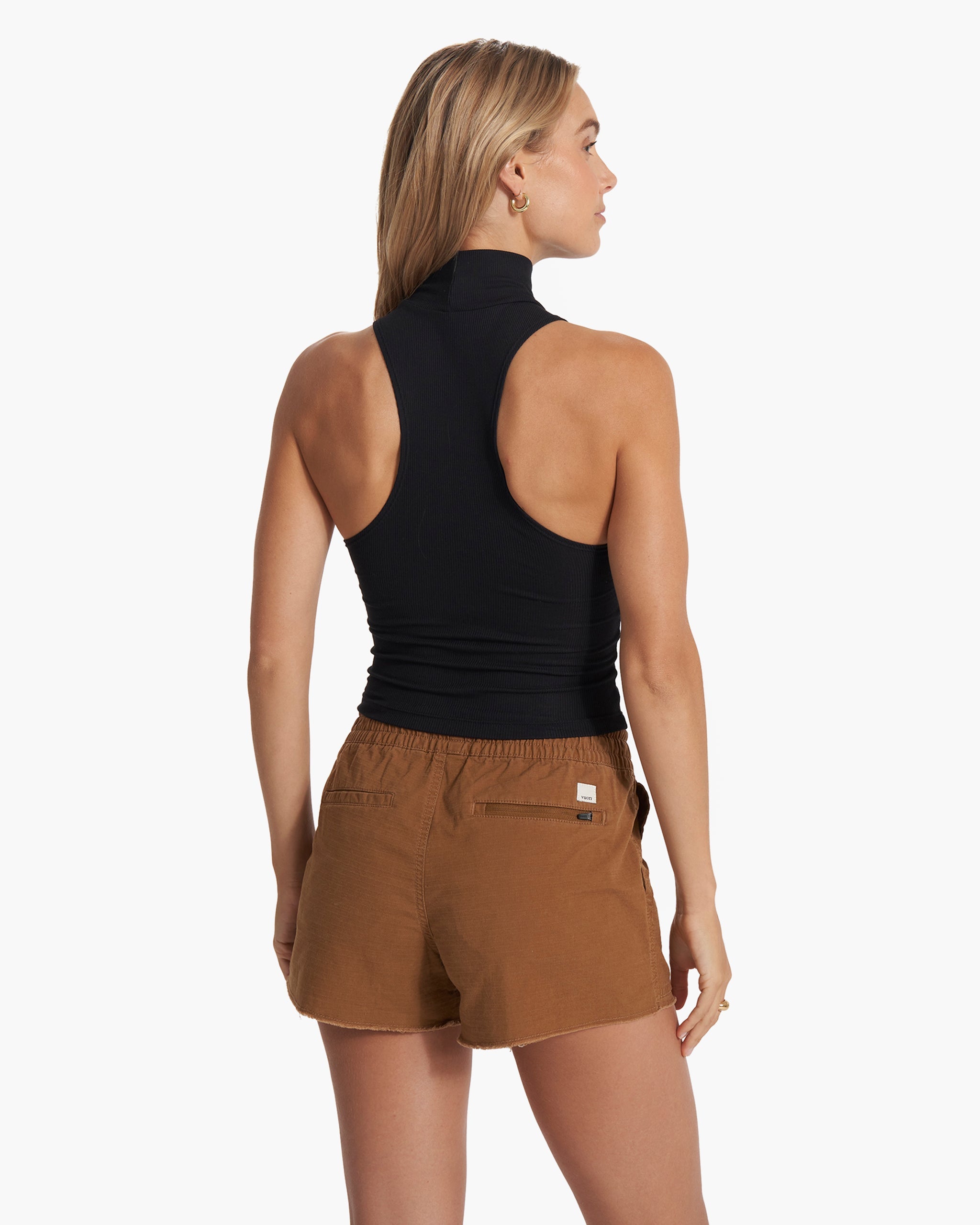 Cove Funnel Neck Tank | Black - Image 4