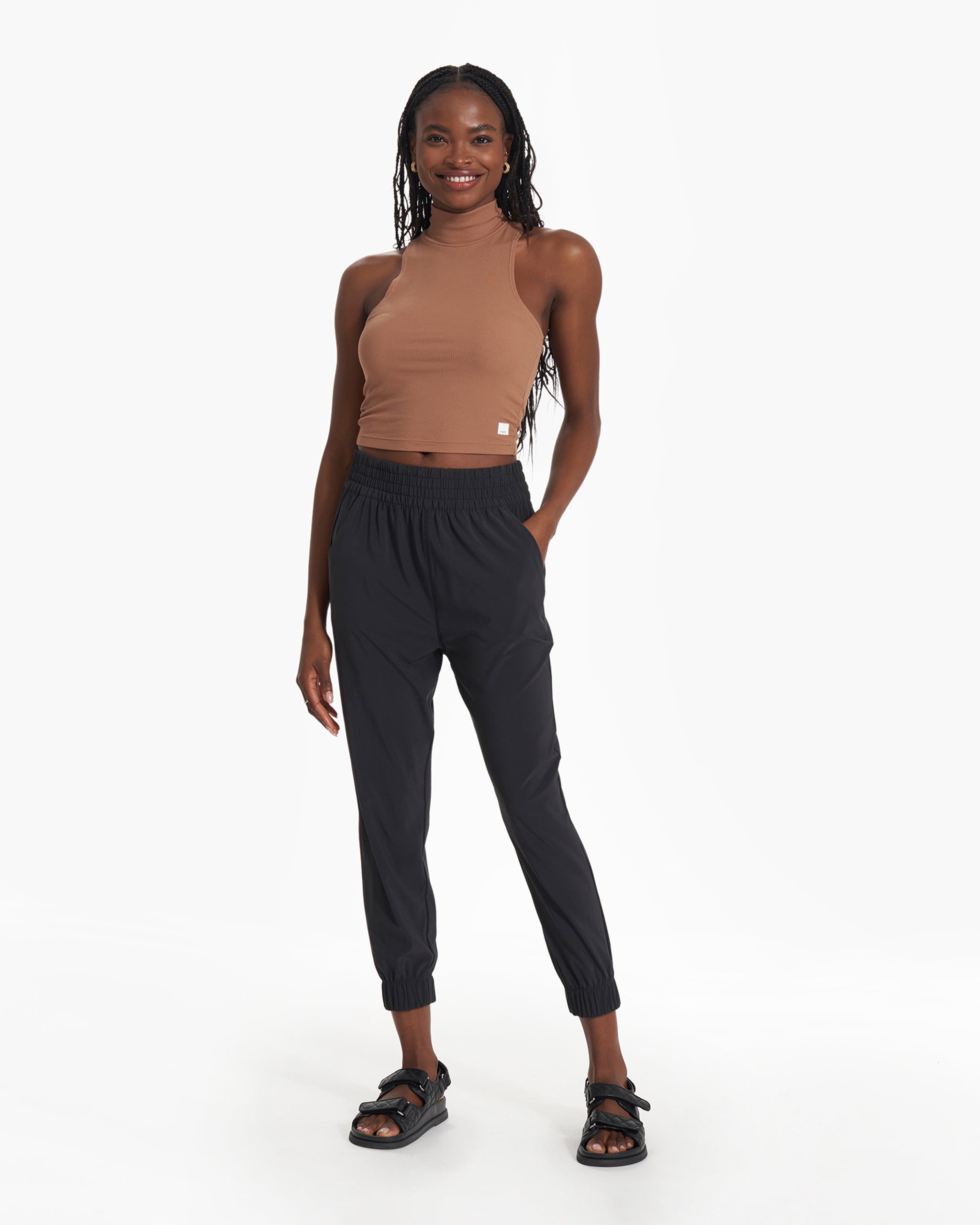 Cove Funnel Neck Tank | Cafe - Image 5