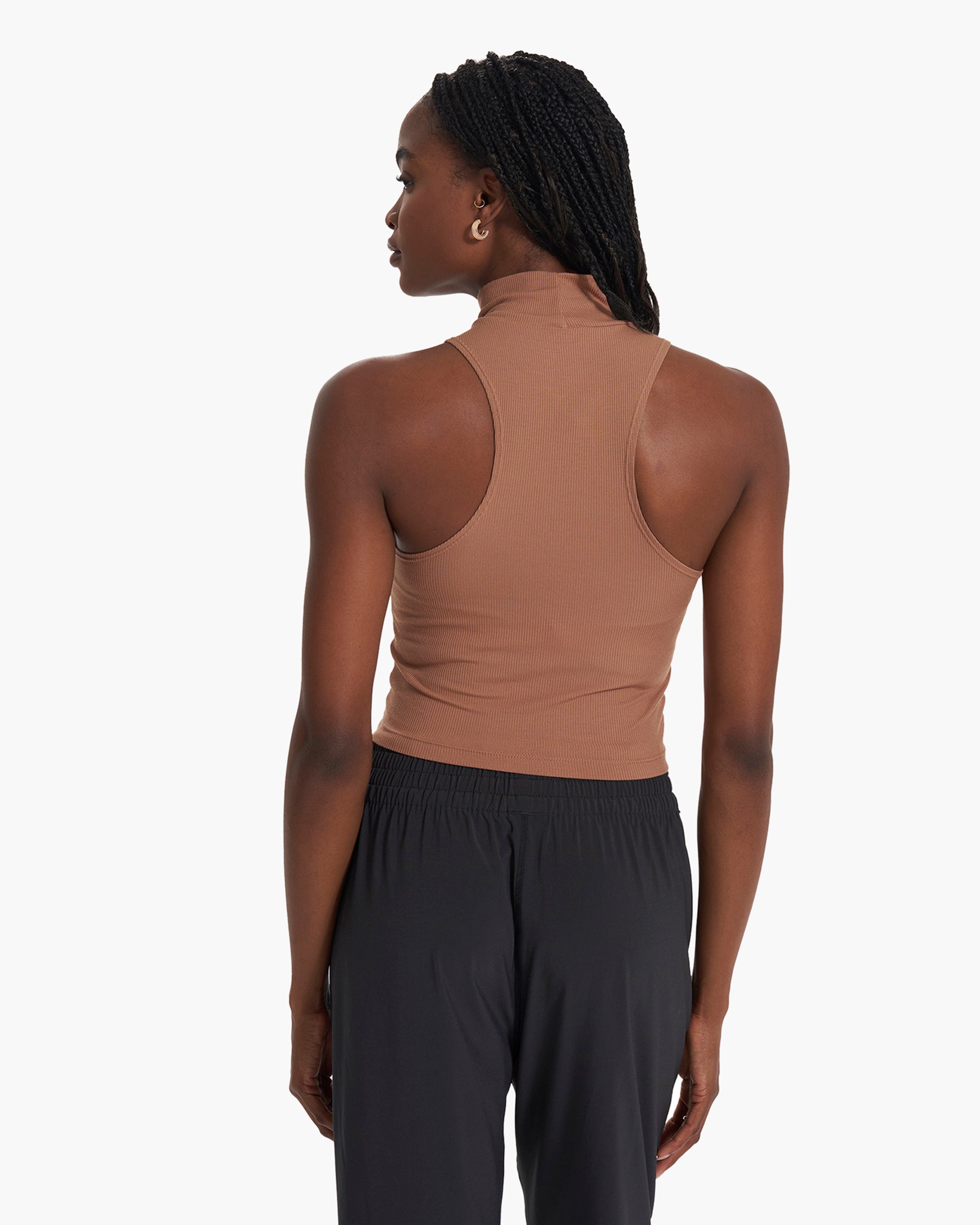 Cove Funnel Neck Tank | Cafe - Image 4