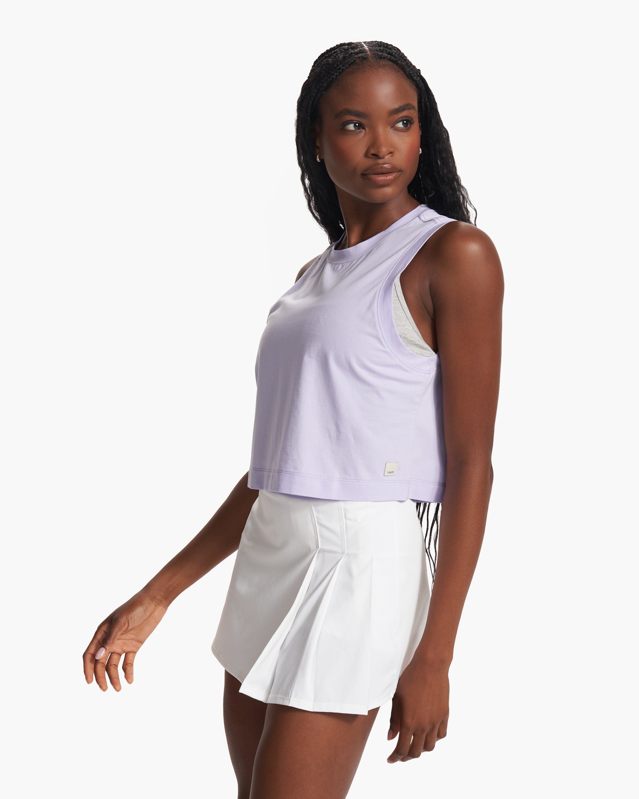 Feather Crop Tank | Zinnia - Image 2