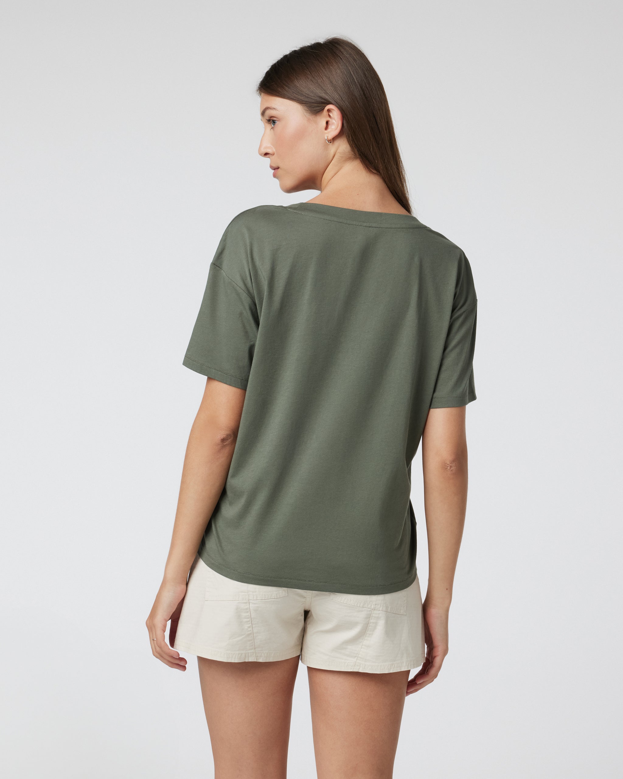 Sutton V-Neck | Army - Image 3