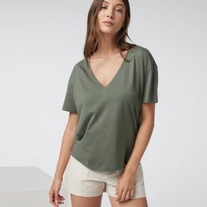 Sutton V-Neck | Army