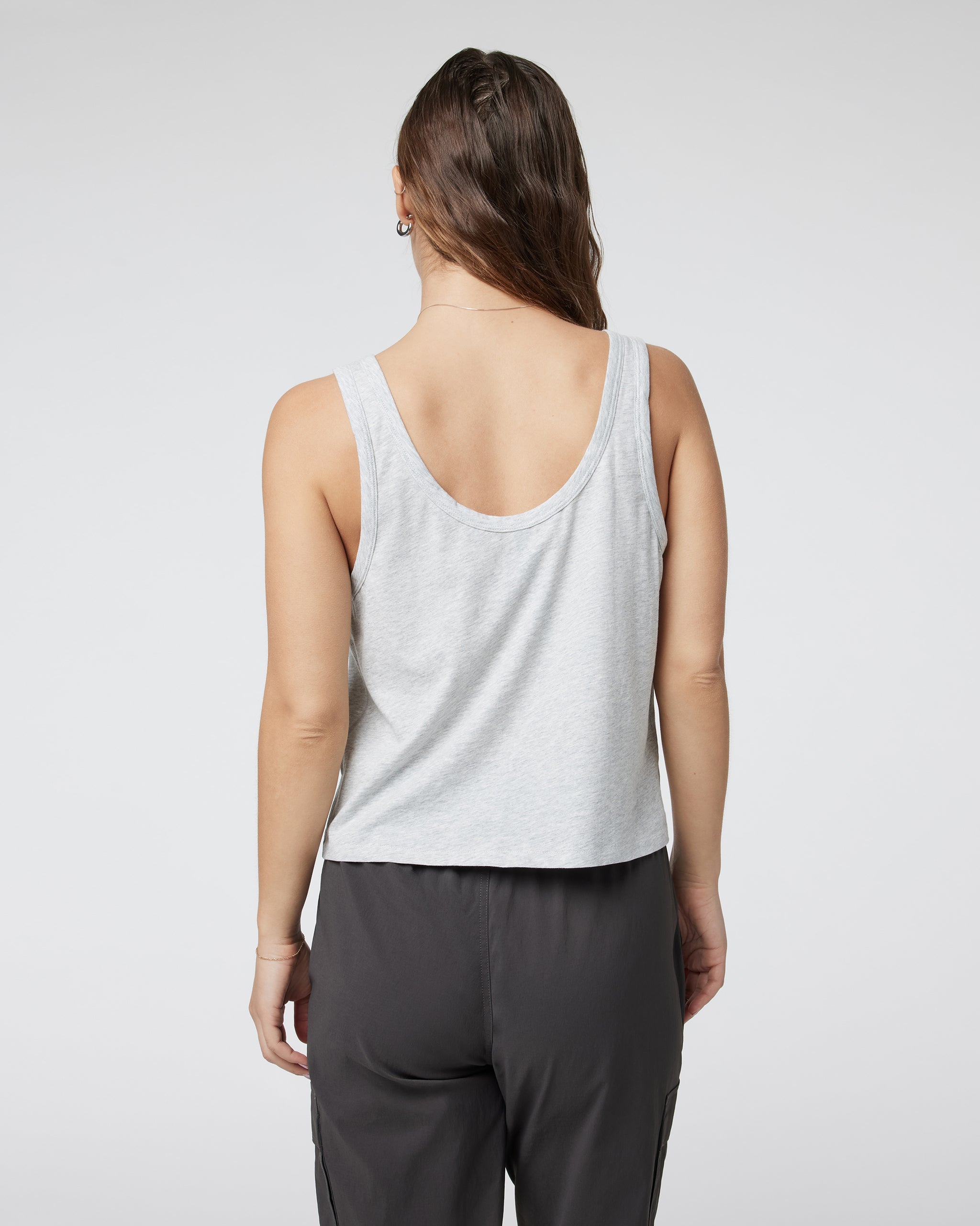 Sutton Relaxed Tank | Light Heather Grey - Image 3