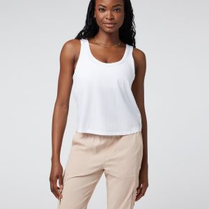 Sutton Relaxed Tank | White