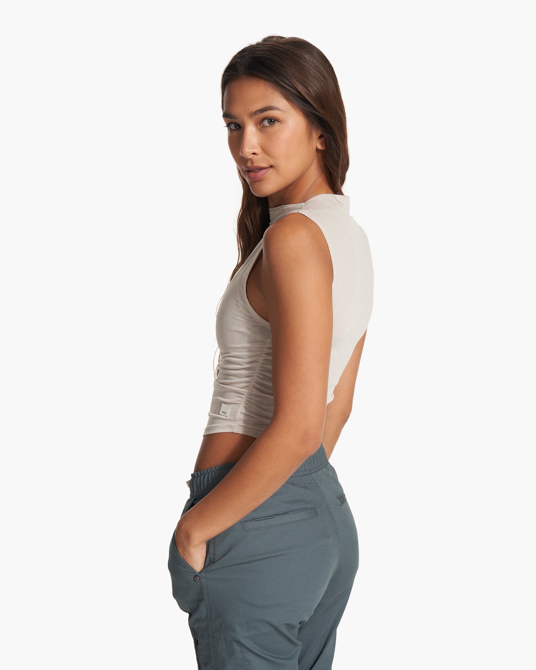 Westerlies Mock Tank | Suede - Image 2