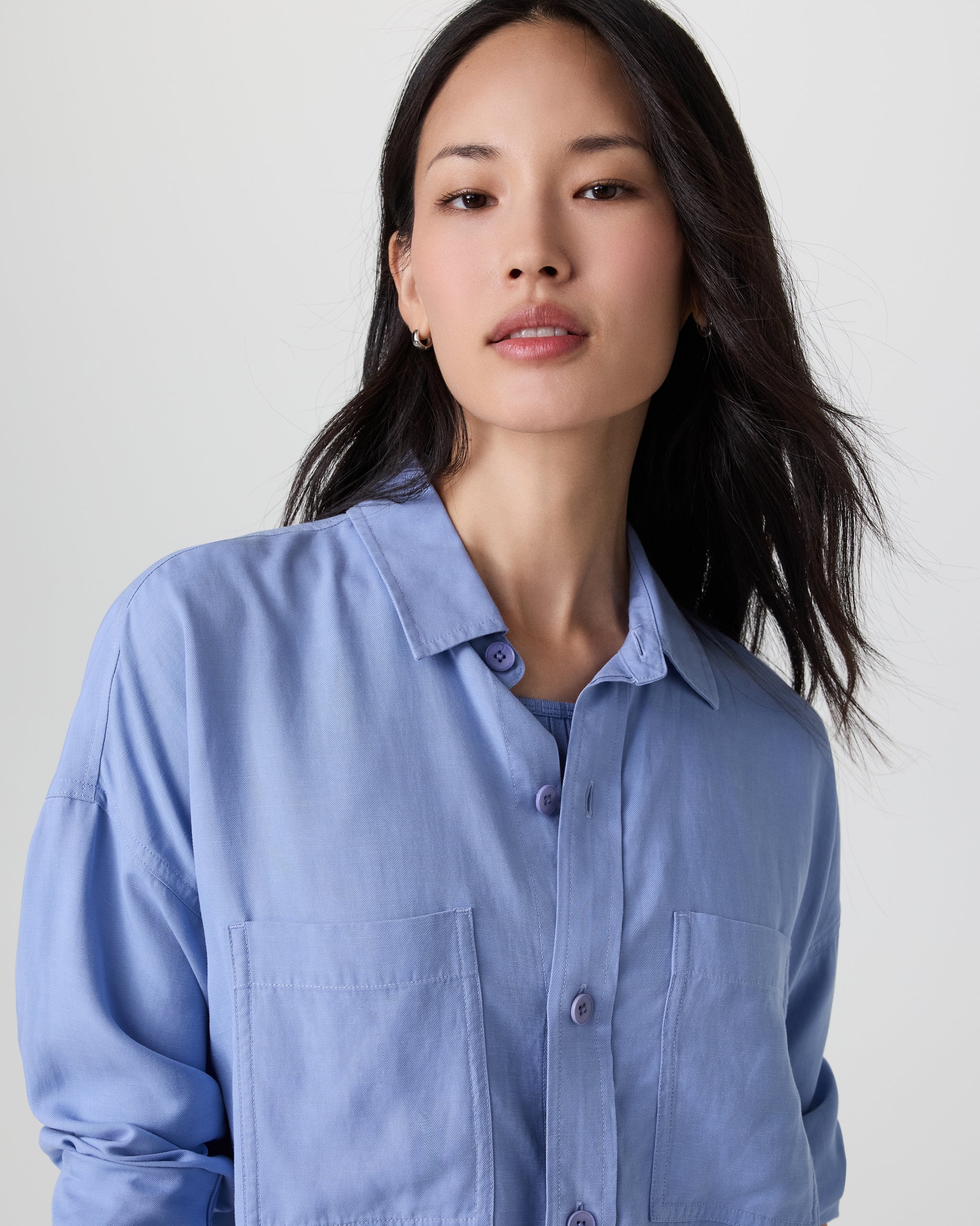 Trestles Twill Button Up | Bluebell - Image 5