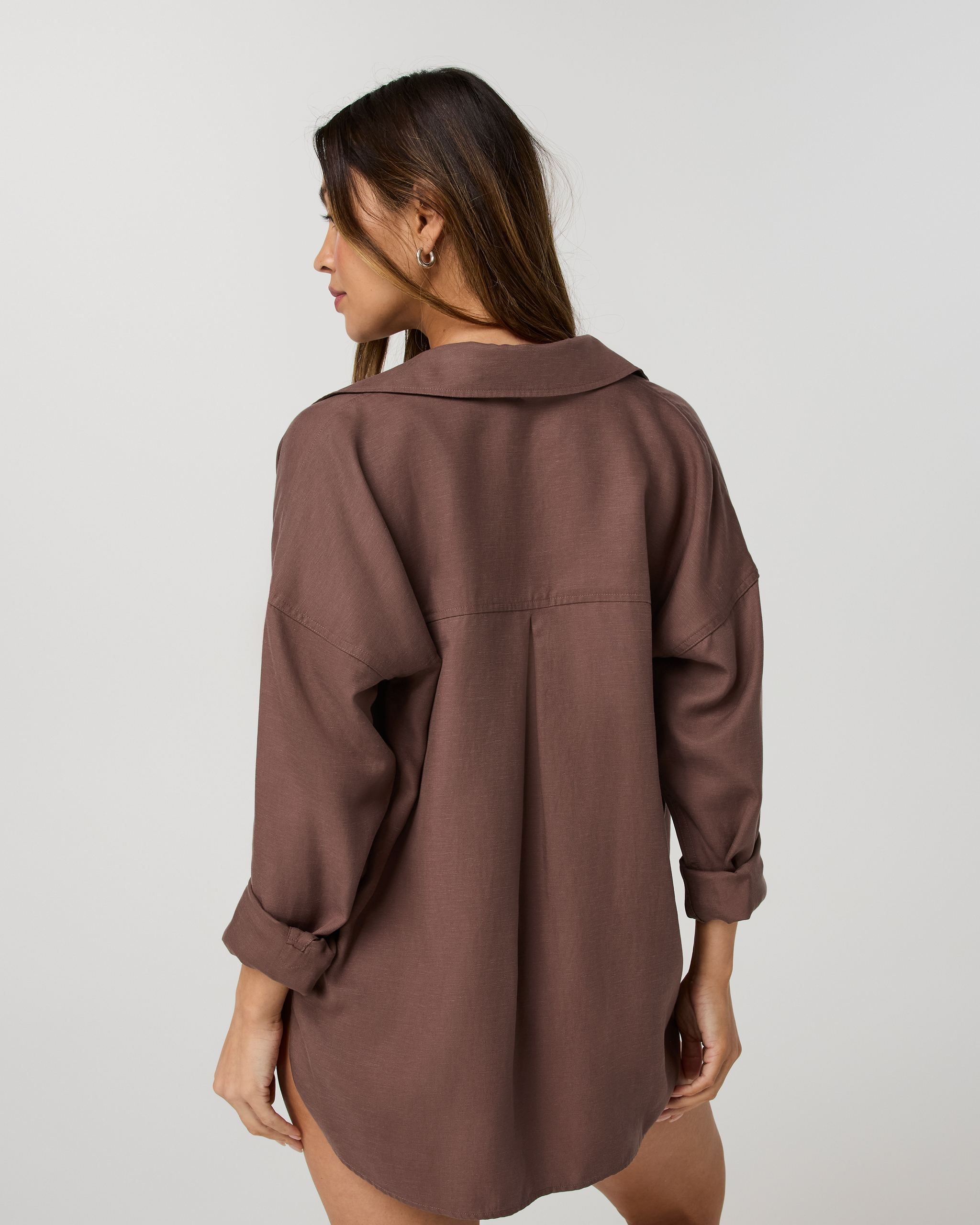 Trestles Twill Button Up | Sable - Image 3