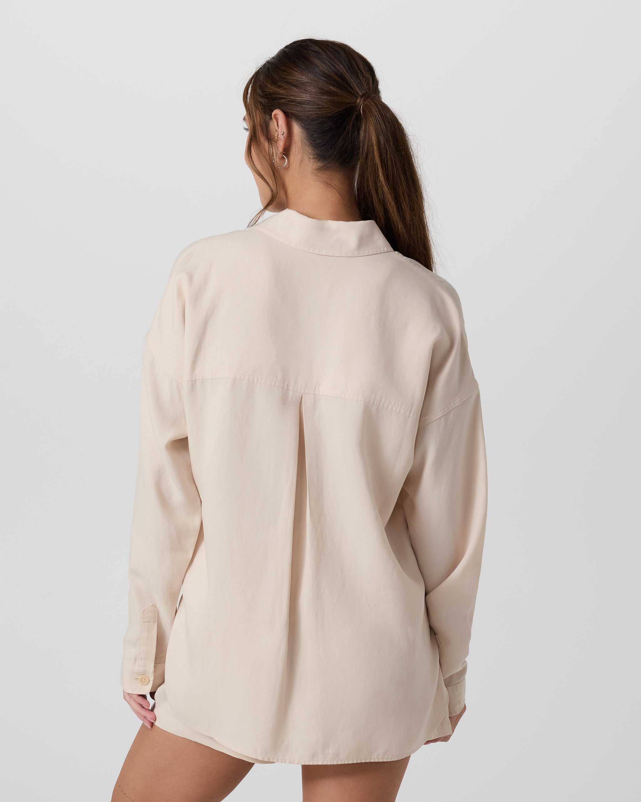 Trestles Twill Button Up | Sand Dollar - Image 3