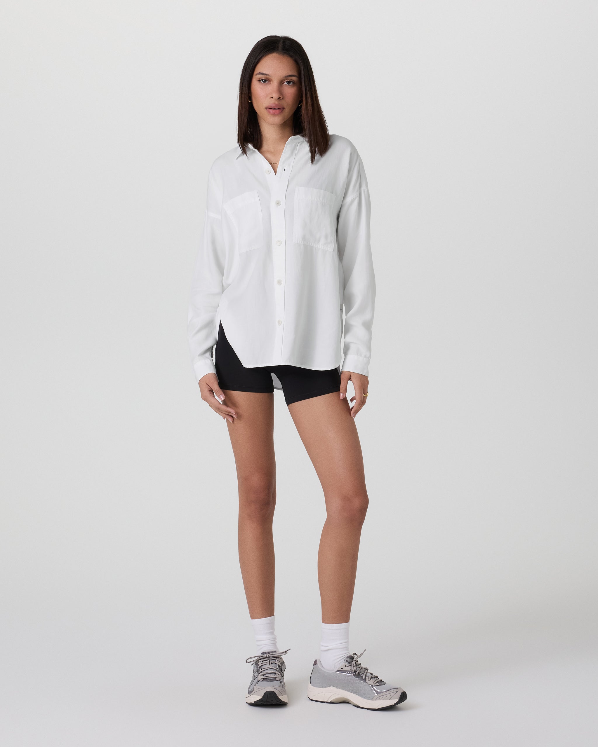 Trestles Twill Button Up | White - Image 4