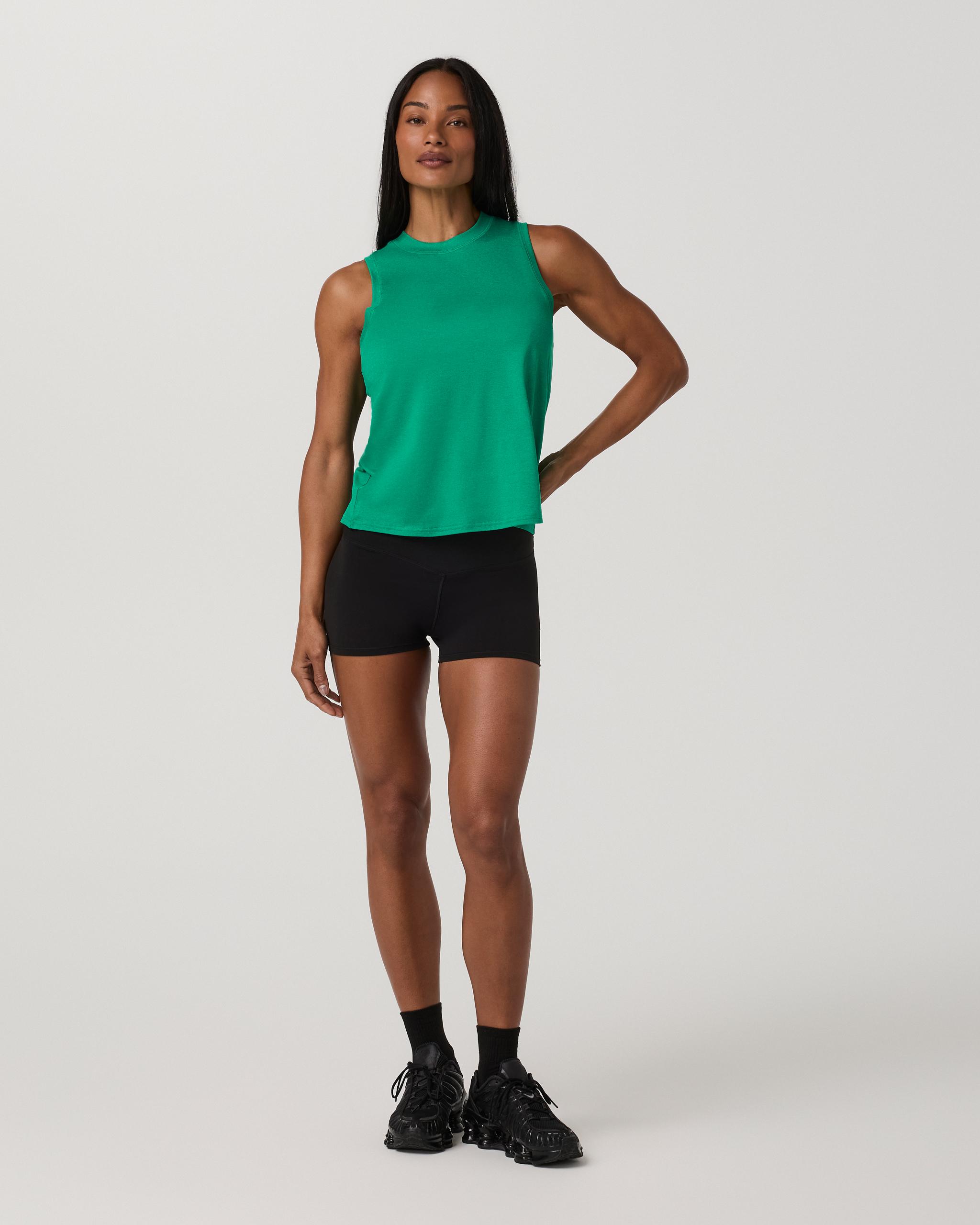 Energy Top Long | Emerald Heather - Image 4