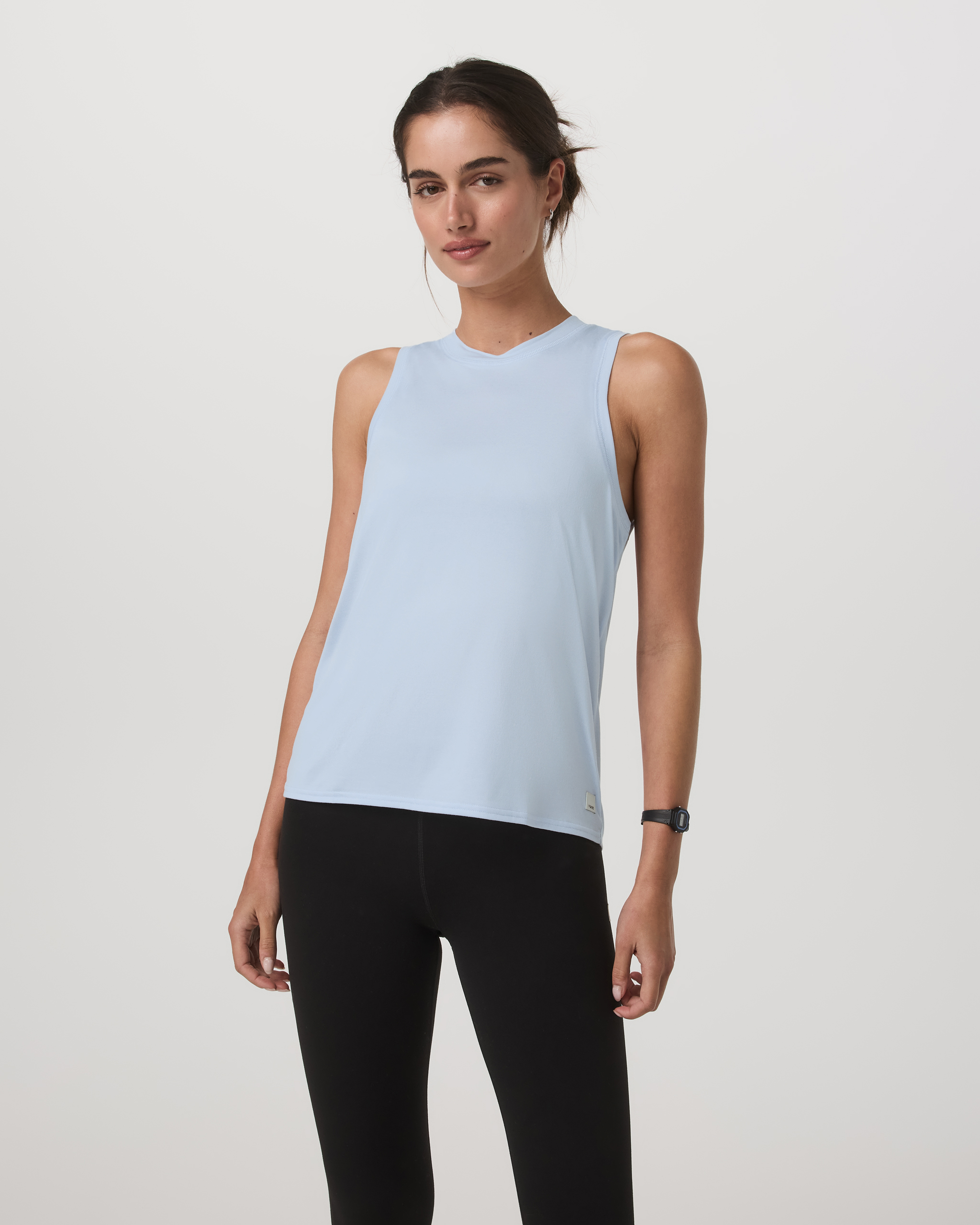 Energy Top Long | Soft Sky Heather - Image 5