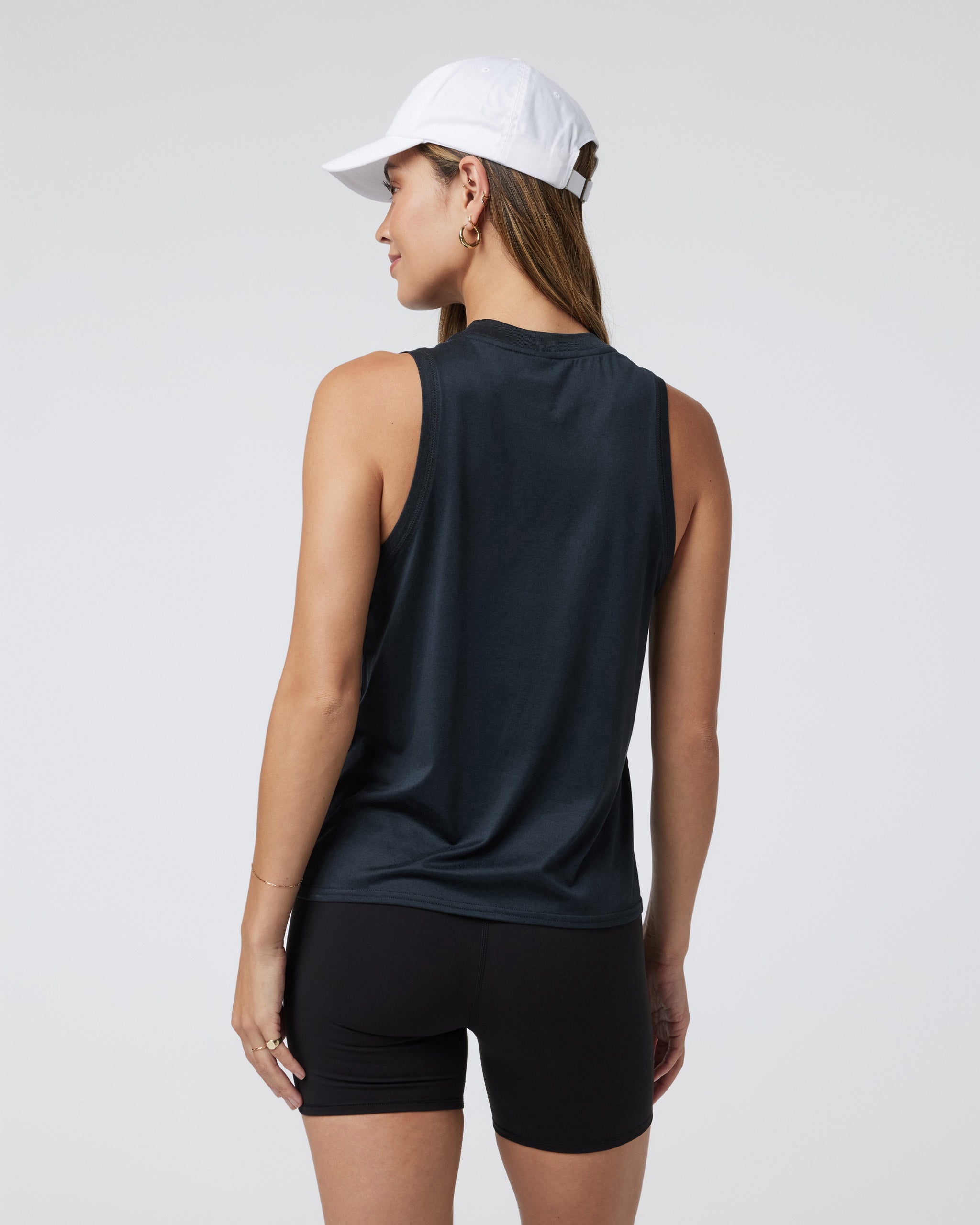 Energy Top Long | Black Heather - Image 3