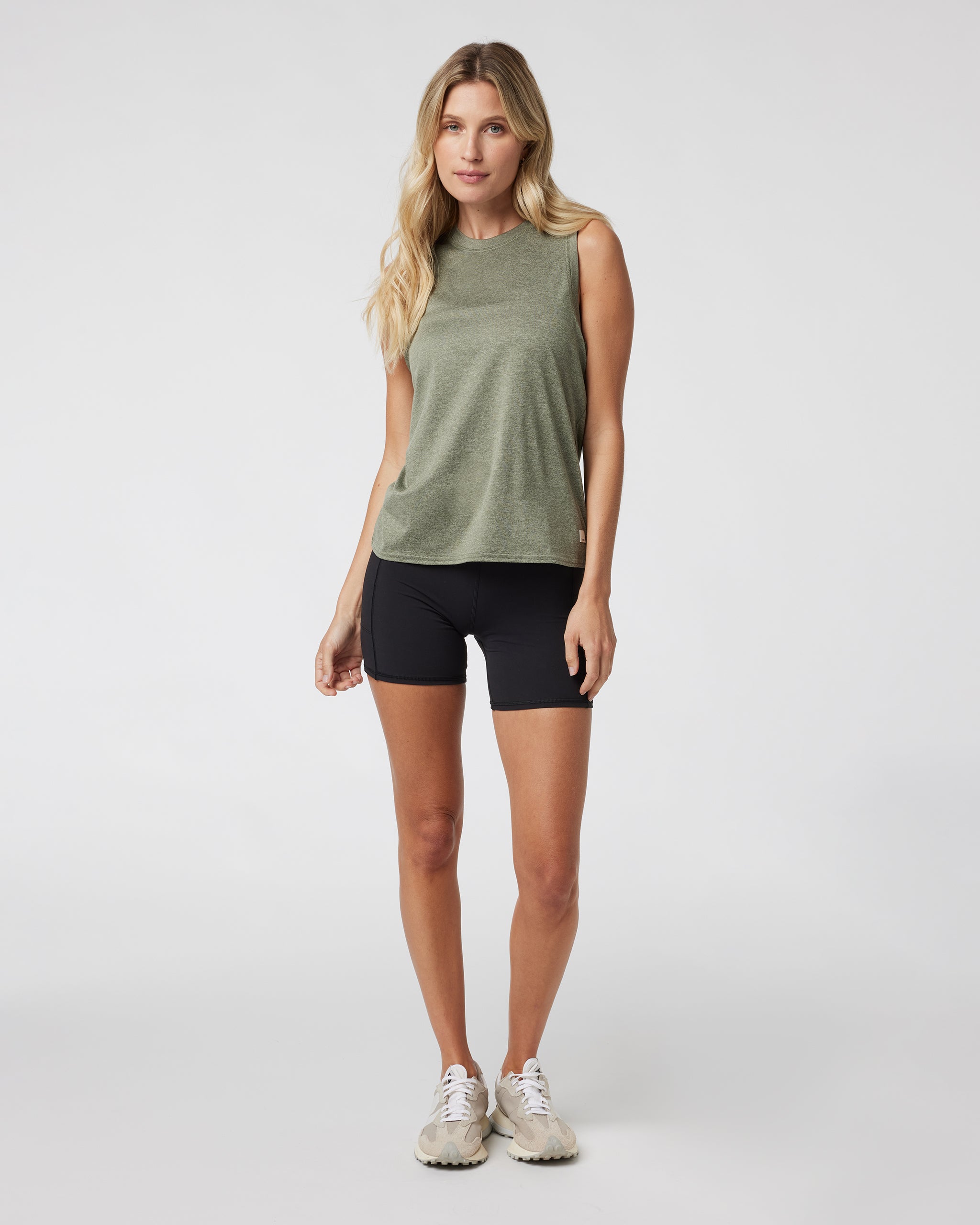Energy Top Long | Pistachio Heather - Image 3
