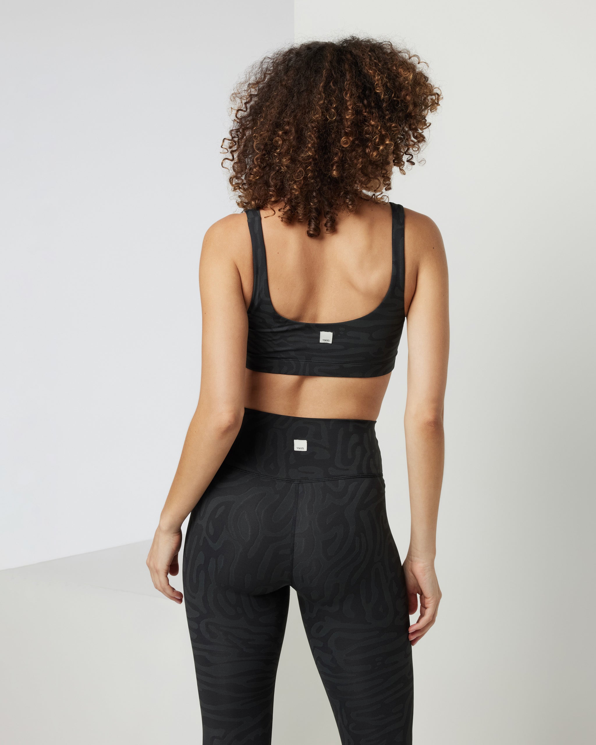 Maze Jacquard Bra | Black Maze - Image 4