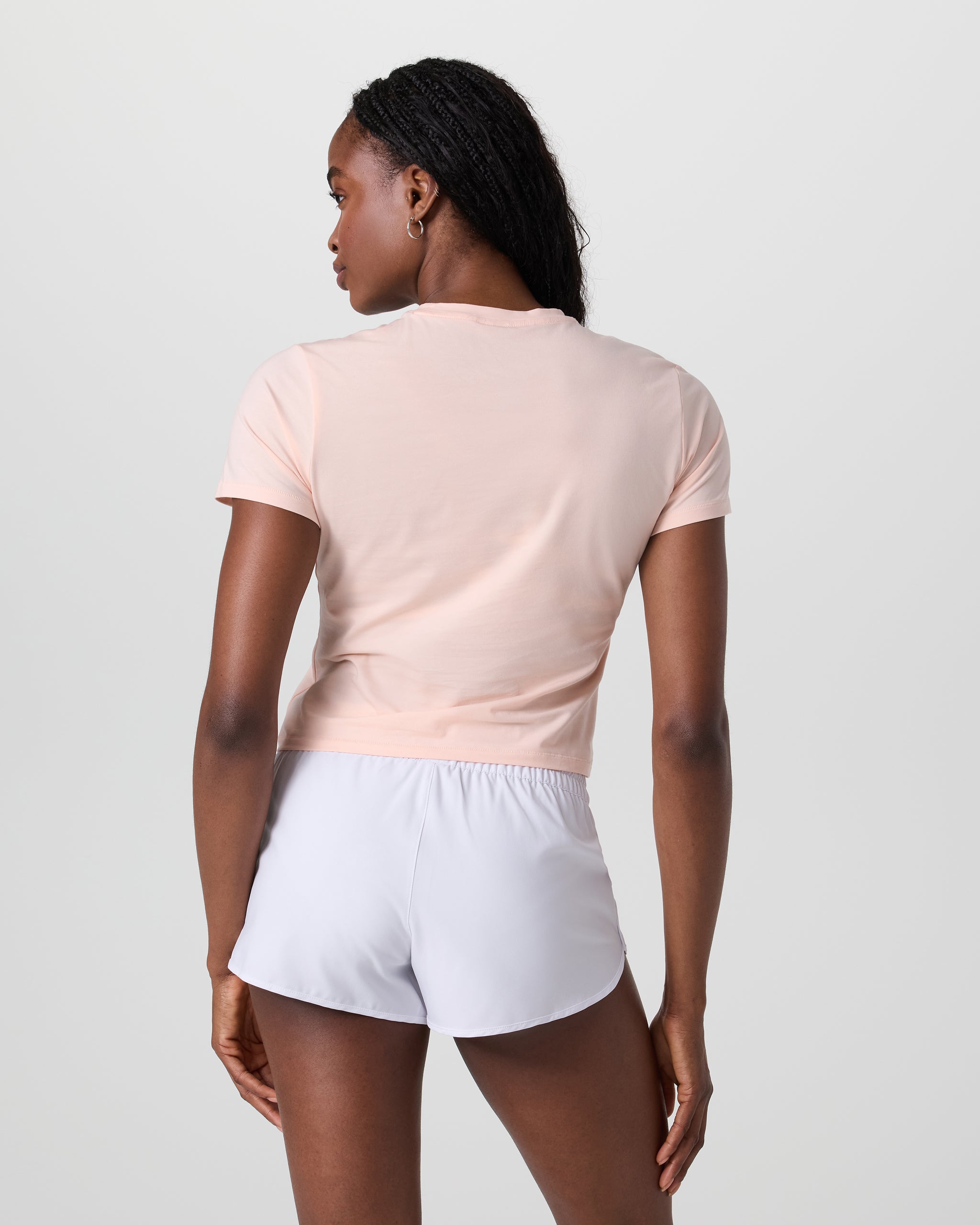 Feather Baby Tee | Peachy - Image 3