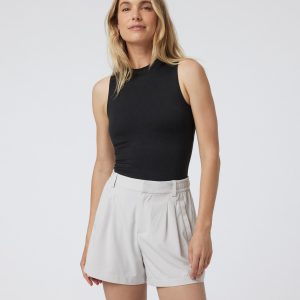Halo Mock Bodysuit | Black Heather