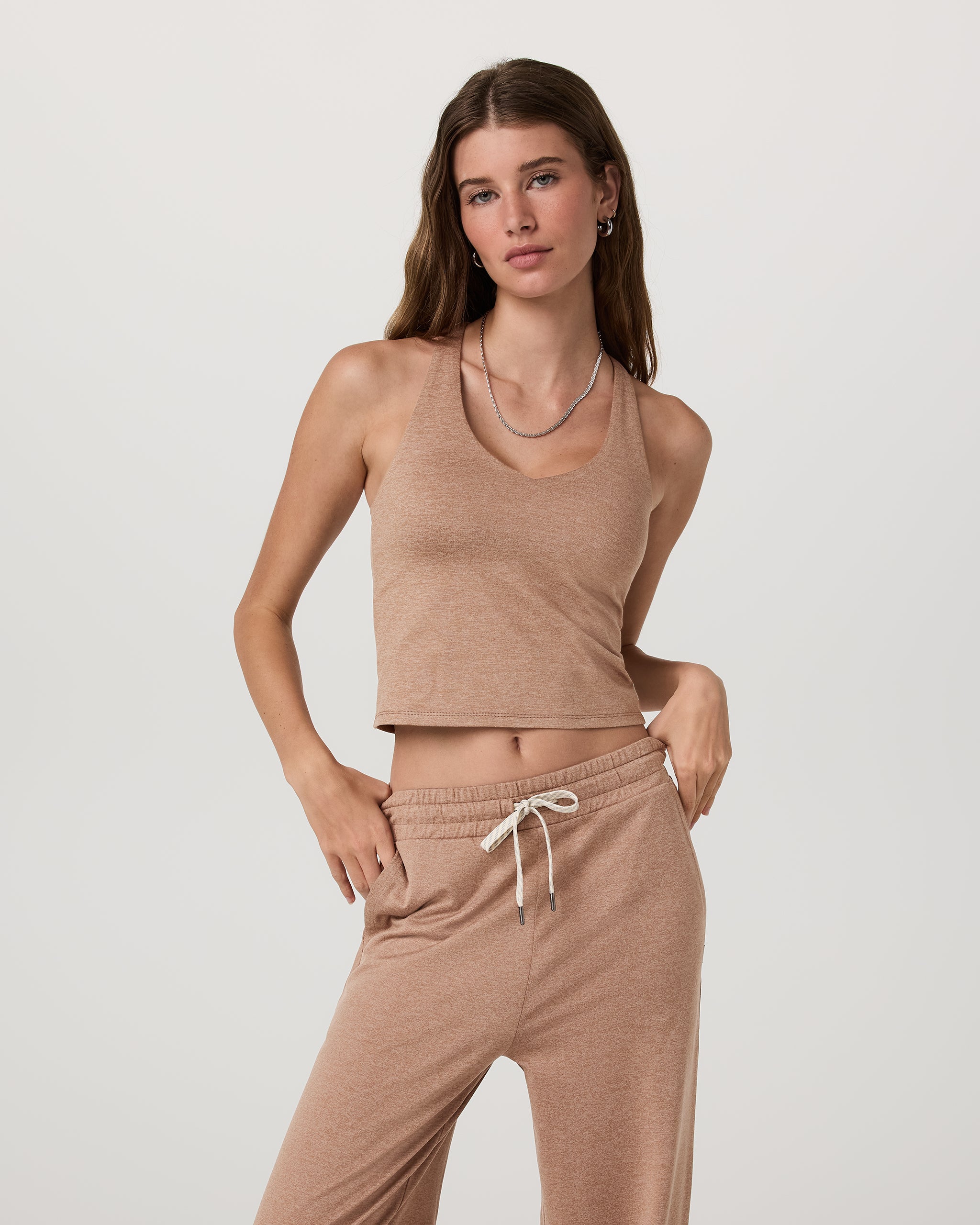 Halo Performance Crop 2.0 | Nutmeg Heather - Image 2