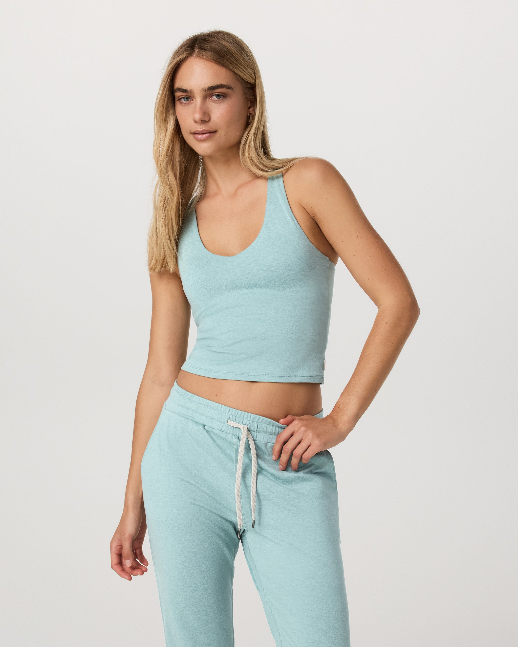 Halo Performance Crop 2.0 | Sea Spray Heather - Image 5